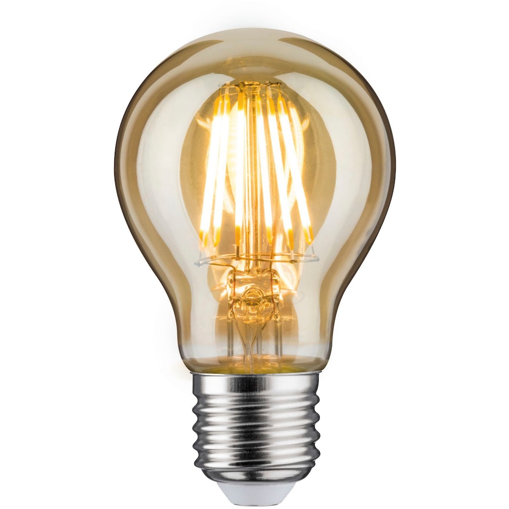 Paulmann LED-Leuchtmittel »E27 Goldlicht dimmbar Vintage AGL 6W dimmbar Vintage AGL 6W«, 1 St., Extra-Warmweiß