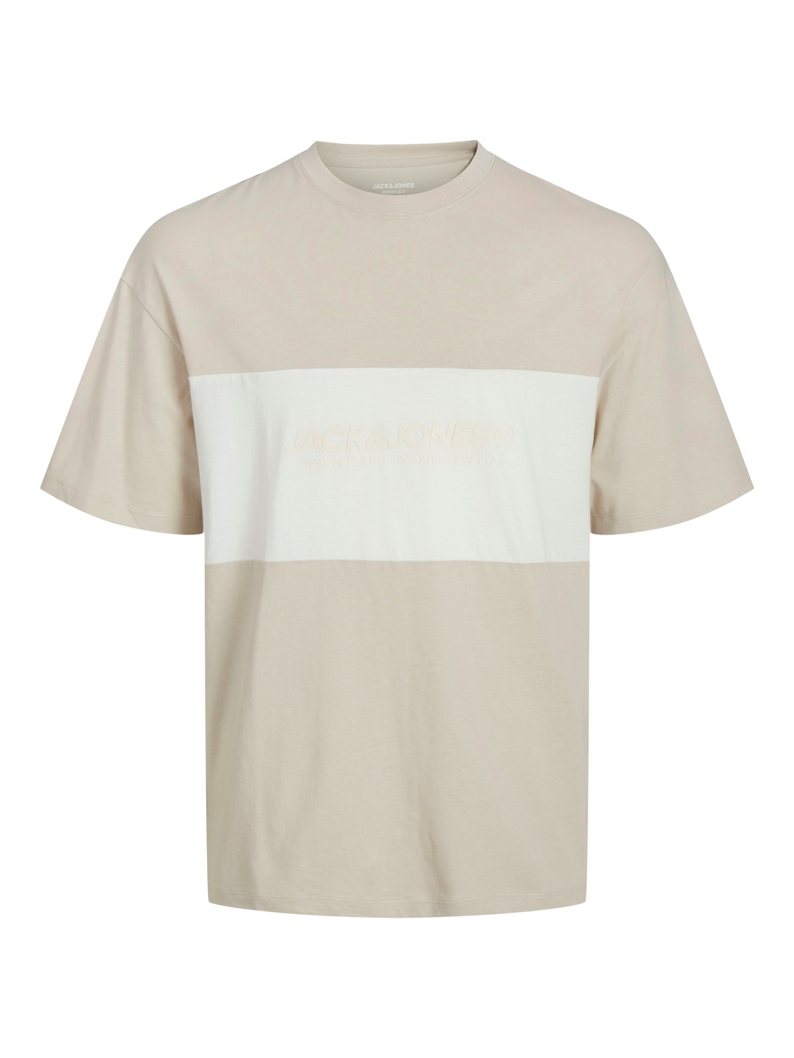 Jack & Jones Rundhalsshirt »JJELEGACY BLOCKING TEE SS O-NECK NOOS«