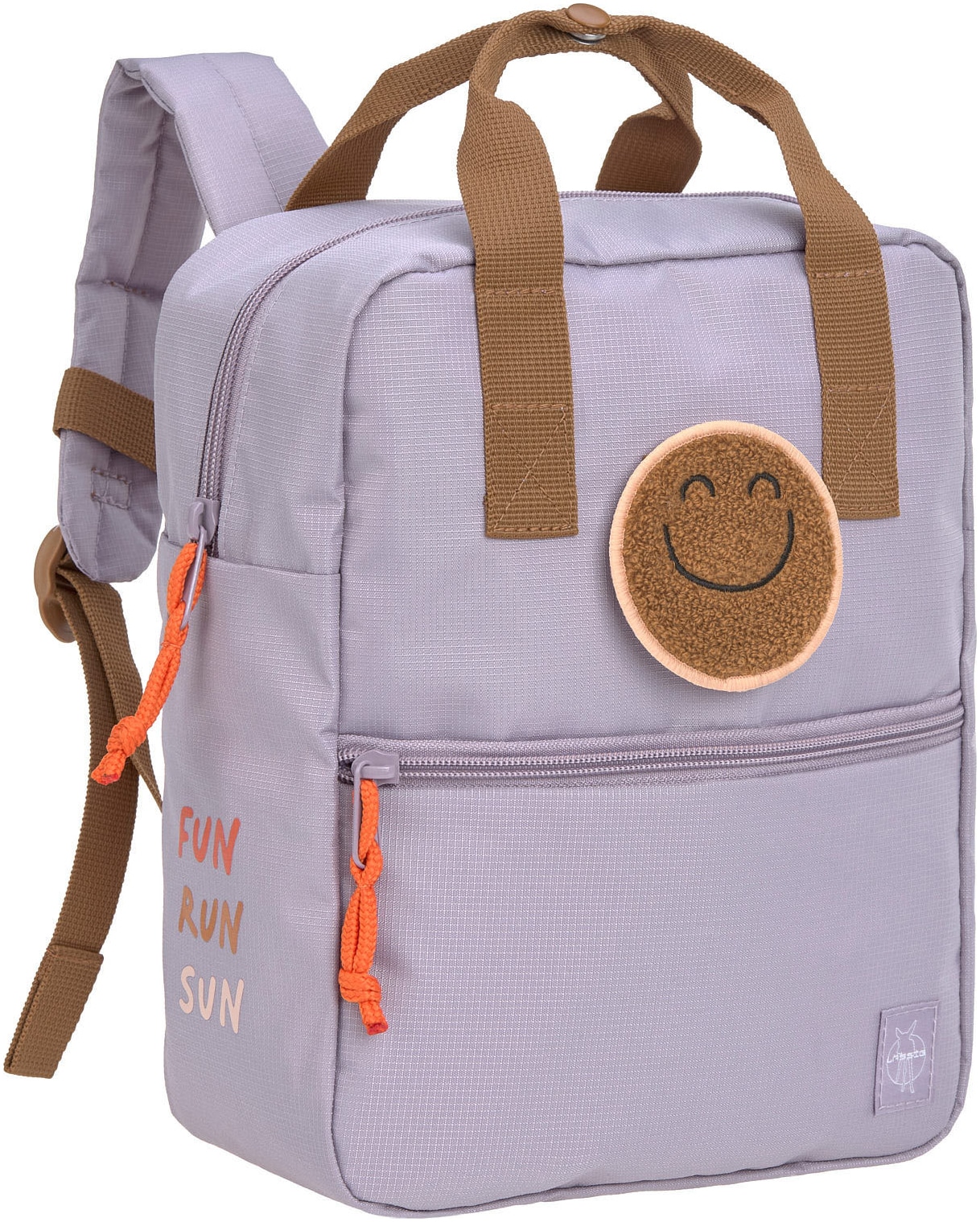 LÄSSIG Kinderrucksack »Little Gang, Mini Square Backpack, lilac«