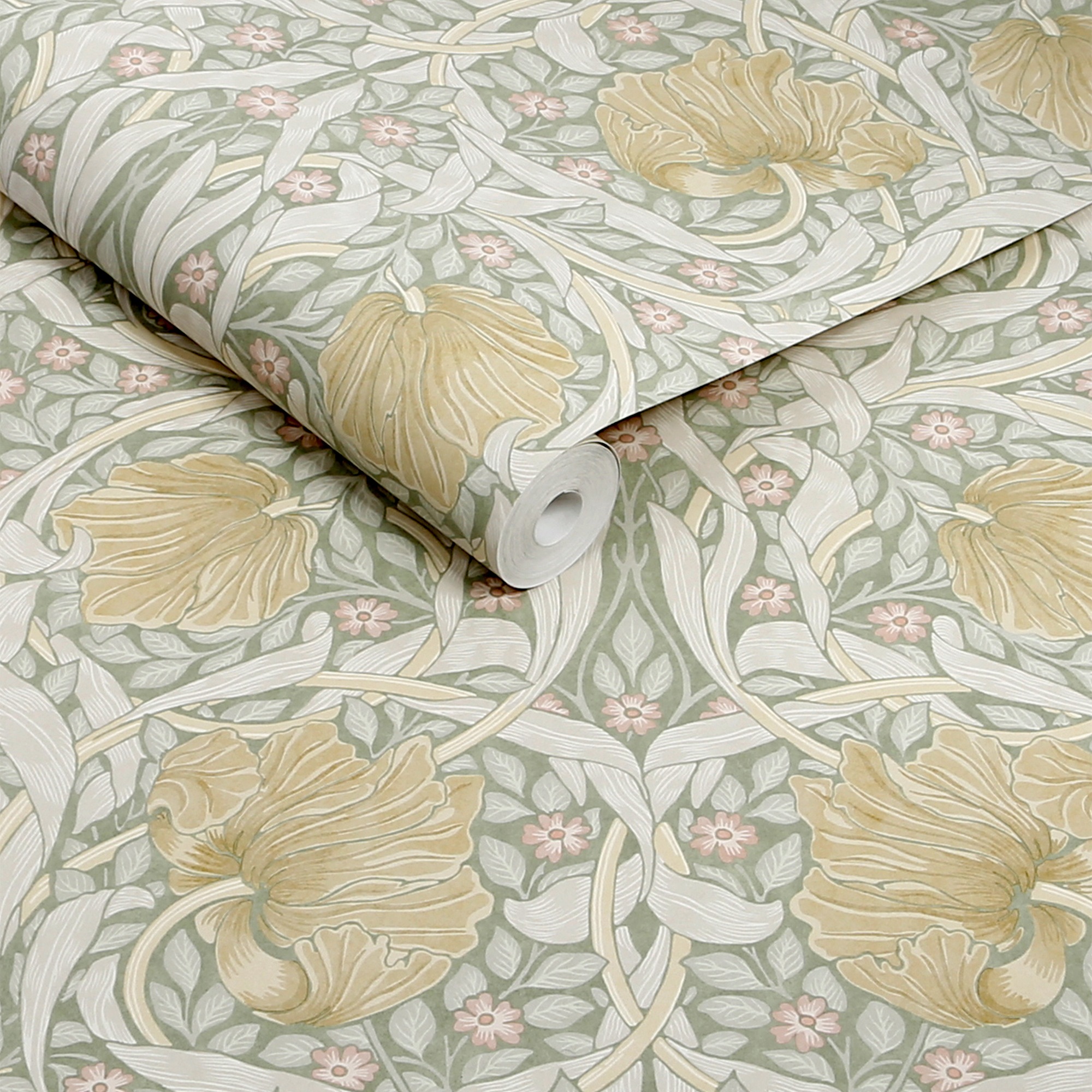 WILLIAM MORRIS AT HOME Vliestapete »Pimpernel Spring Breeze« Motiv glatt De günstig online kaufen