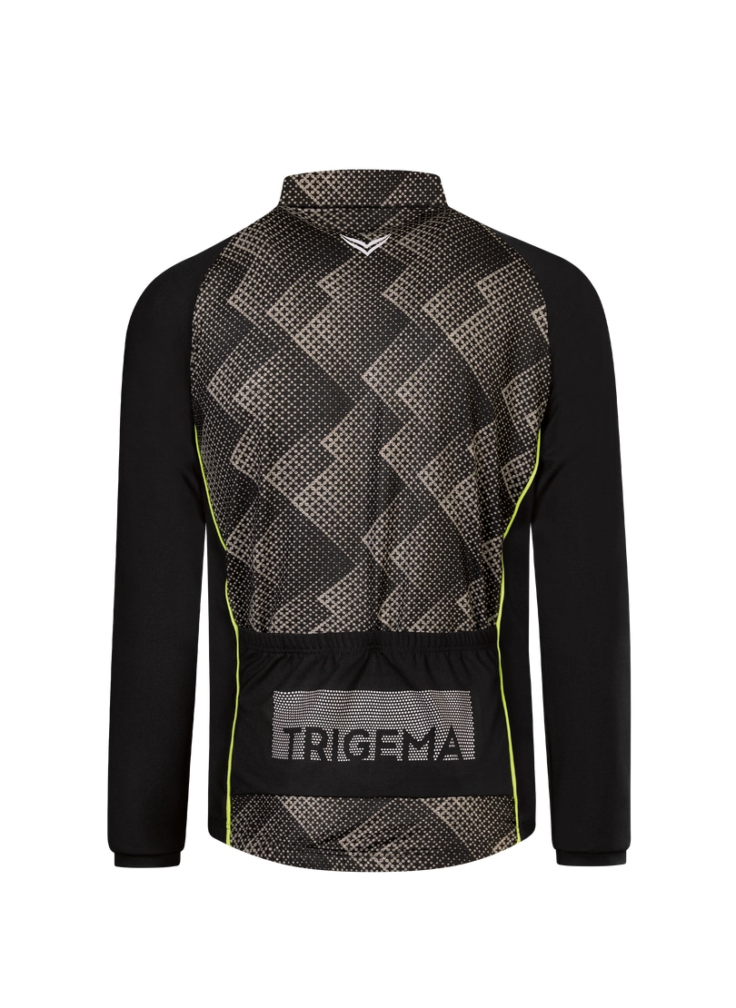 Trigema Trainingsjacke »TRIGEMA Fahrradjacke aus atmungsaktivem Material«, (1 St.)