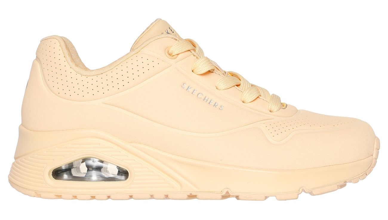 Skechers Sneaker »Street Uno - Stand on Air«, Freizeitschuh, Halbschuh, Schnürschuh mit Memory Foam