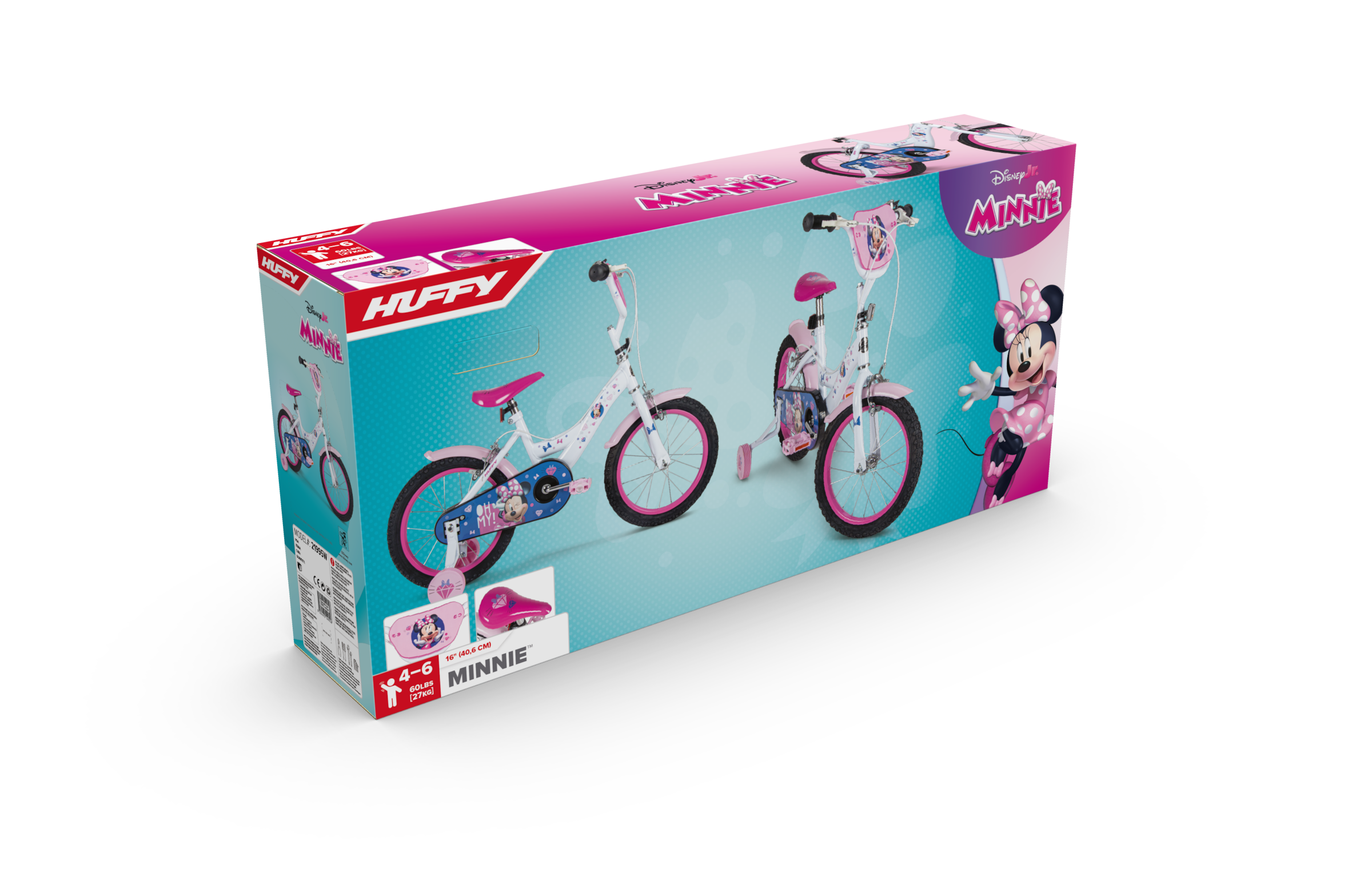 Huffy Kinderfahrrad »Huffy Disney Minnie 16-Zoll-Fahrrad«