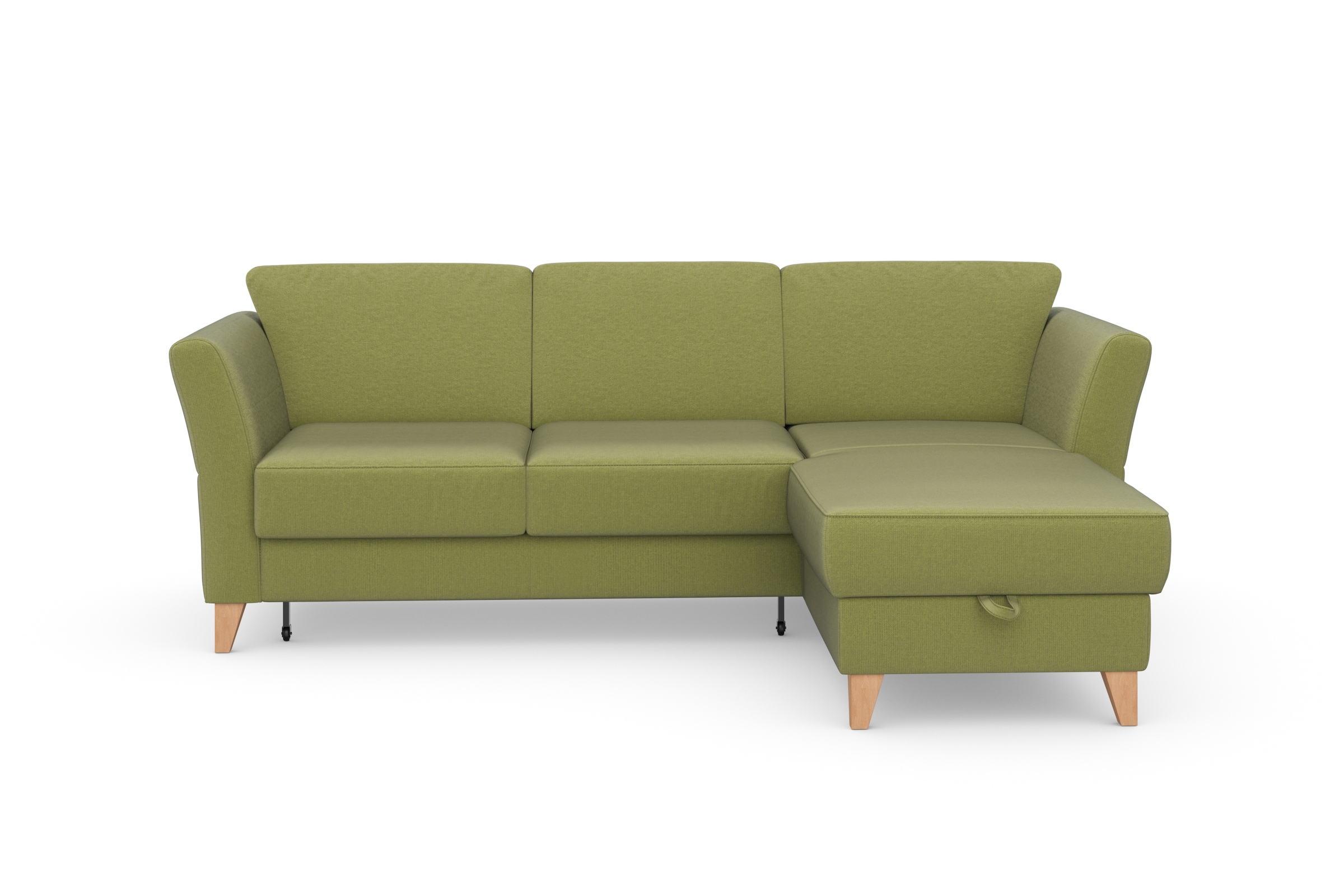 sit&more Ecksofa »Visby L-Form«, Wahlweise mit Bettfunktion und Bettkasten, günstig online kaufen