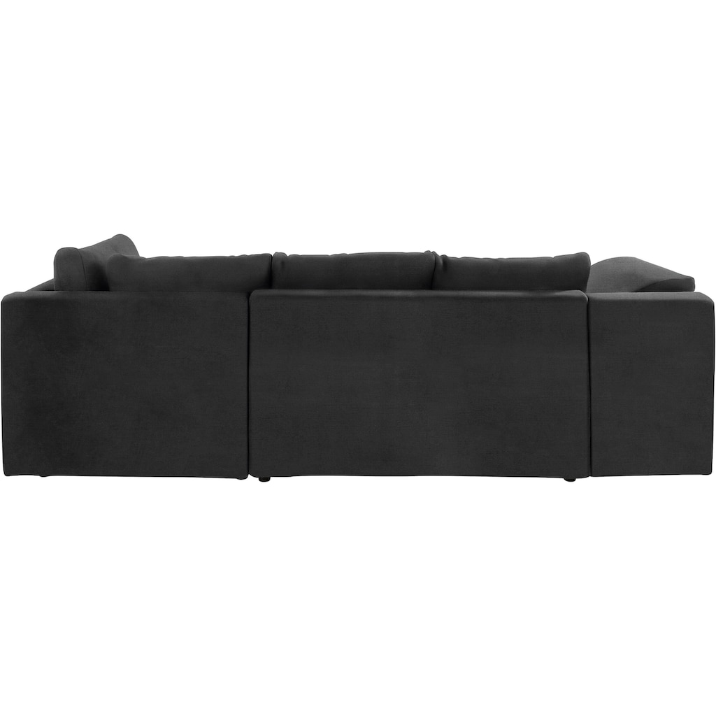 COLLECTION AB Ecksofa »Sally«, mit und ohne Bettfunktion, inklusive loser Rücken- und Zierkissen