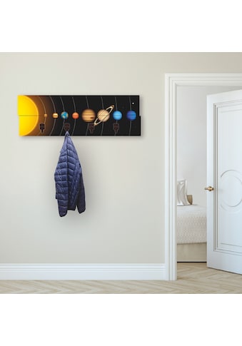 Artland Garderobenleiste »Vector Sonnensystem mit Planeten«, platzsparende... kaufen
