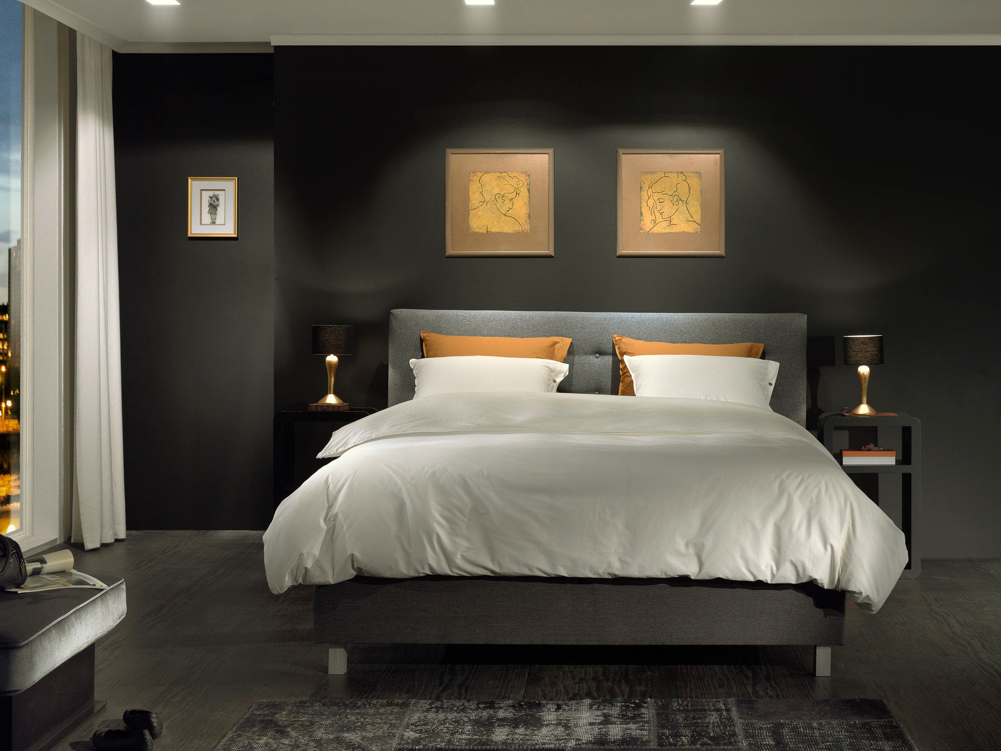 YELLOW Bettwäsche »Percale« 2 Stk. tlg. Uni Design, 100% Baumwolle ab 135x2 günstig online kaufen