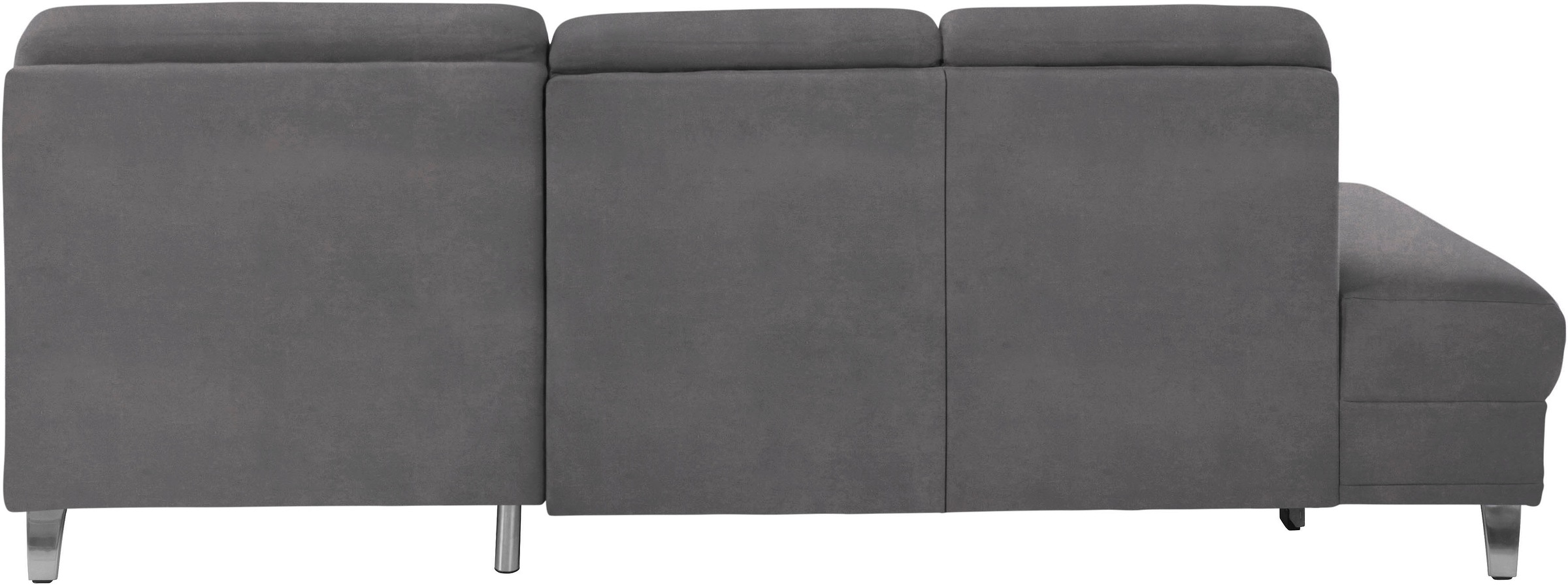 sit&more Ecksofa »Clio L-Form«, wahlweise mit Bettfunktion oder Vorziehsitz und Bettkasten, Federkern