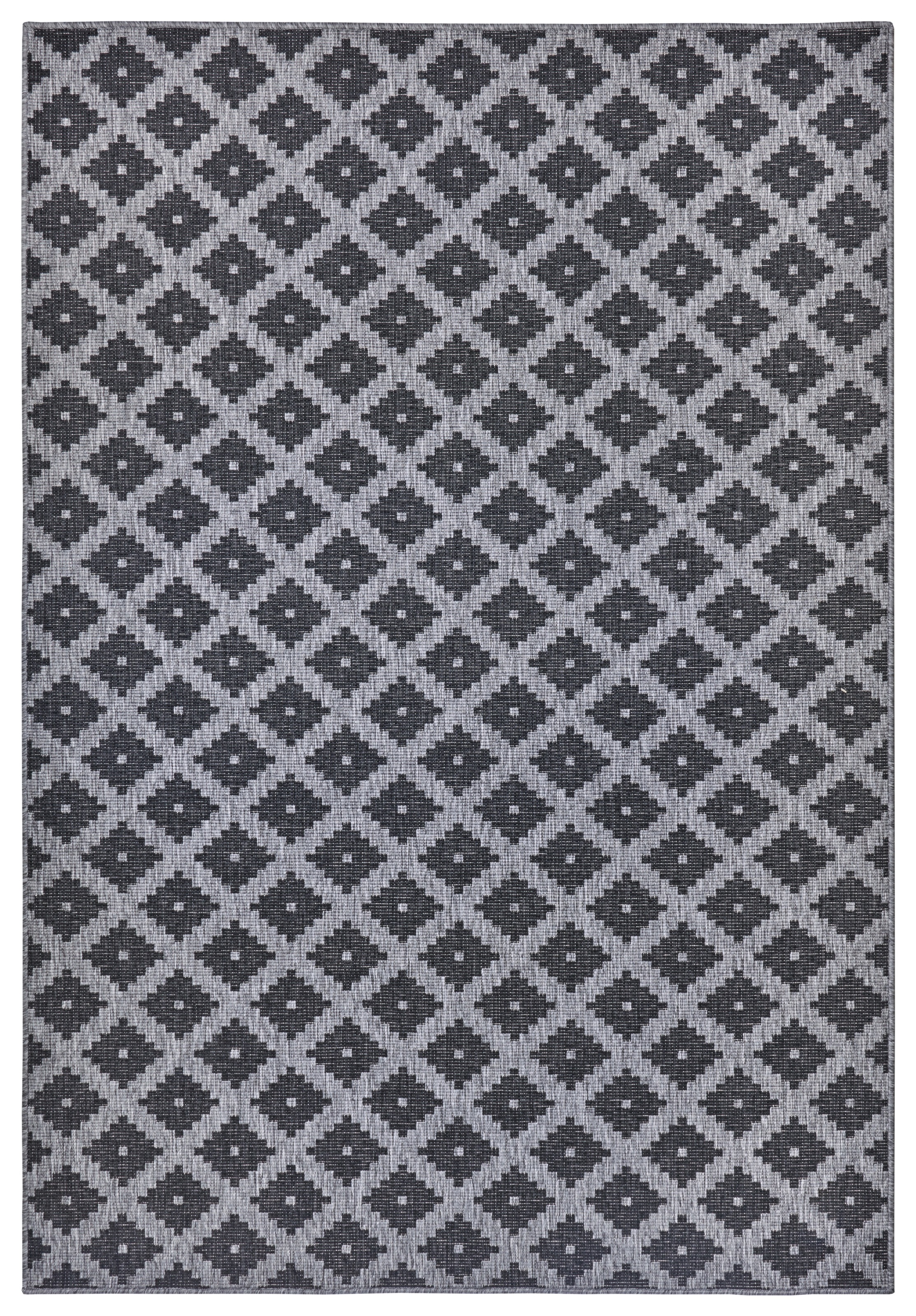NORTHRUGS Teppich »Nizza Wendeteppich«, rechteckig, 5 mm Höhe, In-& Outdoor, Wetterfest, Balkon, Läufer, Wohnzimmer, Wasserfest