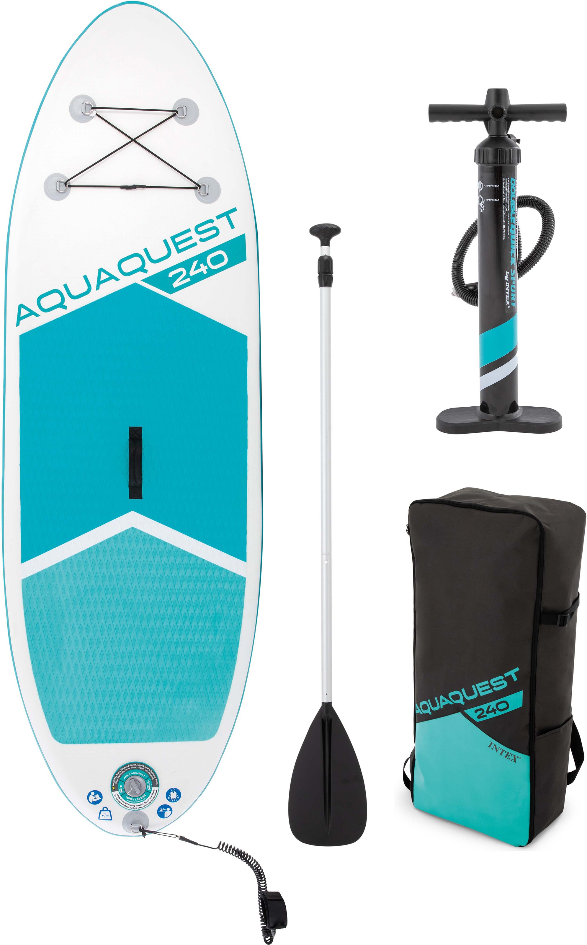 INTEX SUP-Board »AQUA QUEST 240« weiß