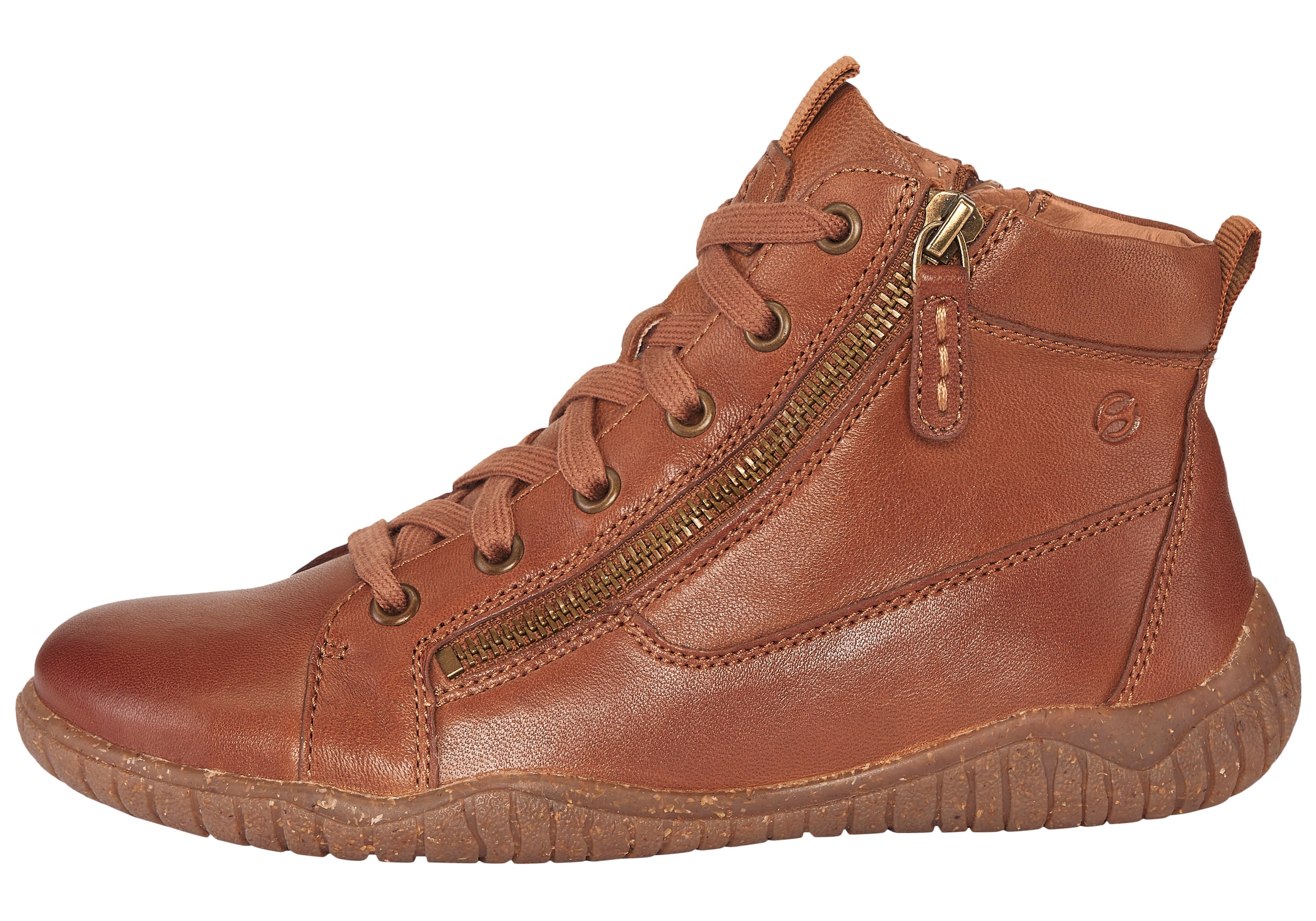Josef Seibel Barfußschuh »Wynona 15«  Schnürboots mit zwei Reißverschlüssen, Weite G (=weit)