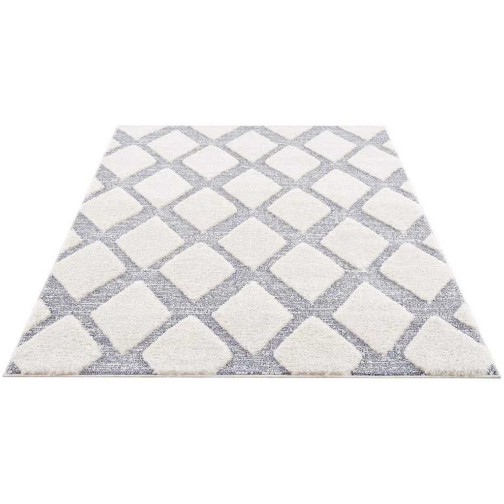 Carpet City Hochflor-Teppich »Focus 4497«, rechteckig