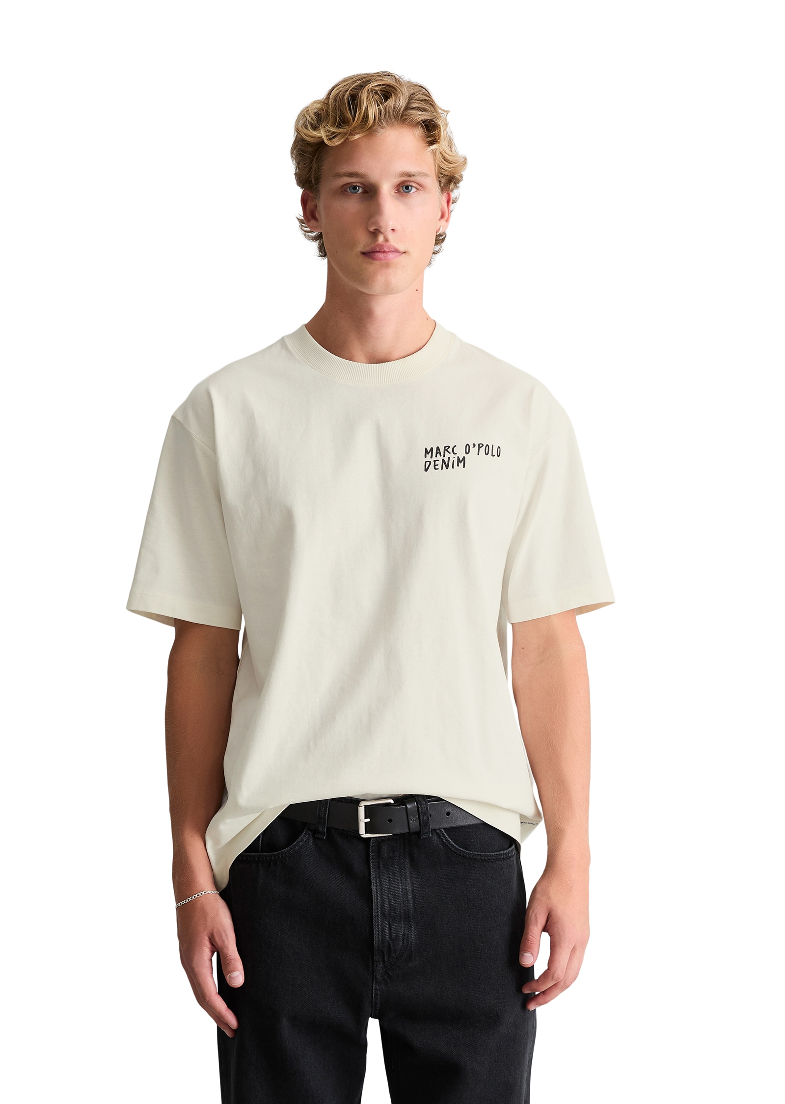 Marc O'Polo DENIM T-Shirt relaxed mit Rückenprint