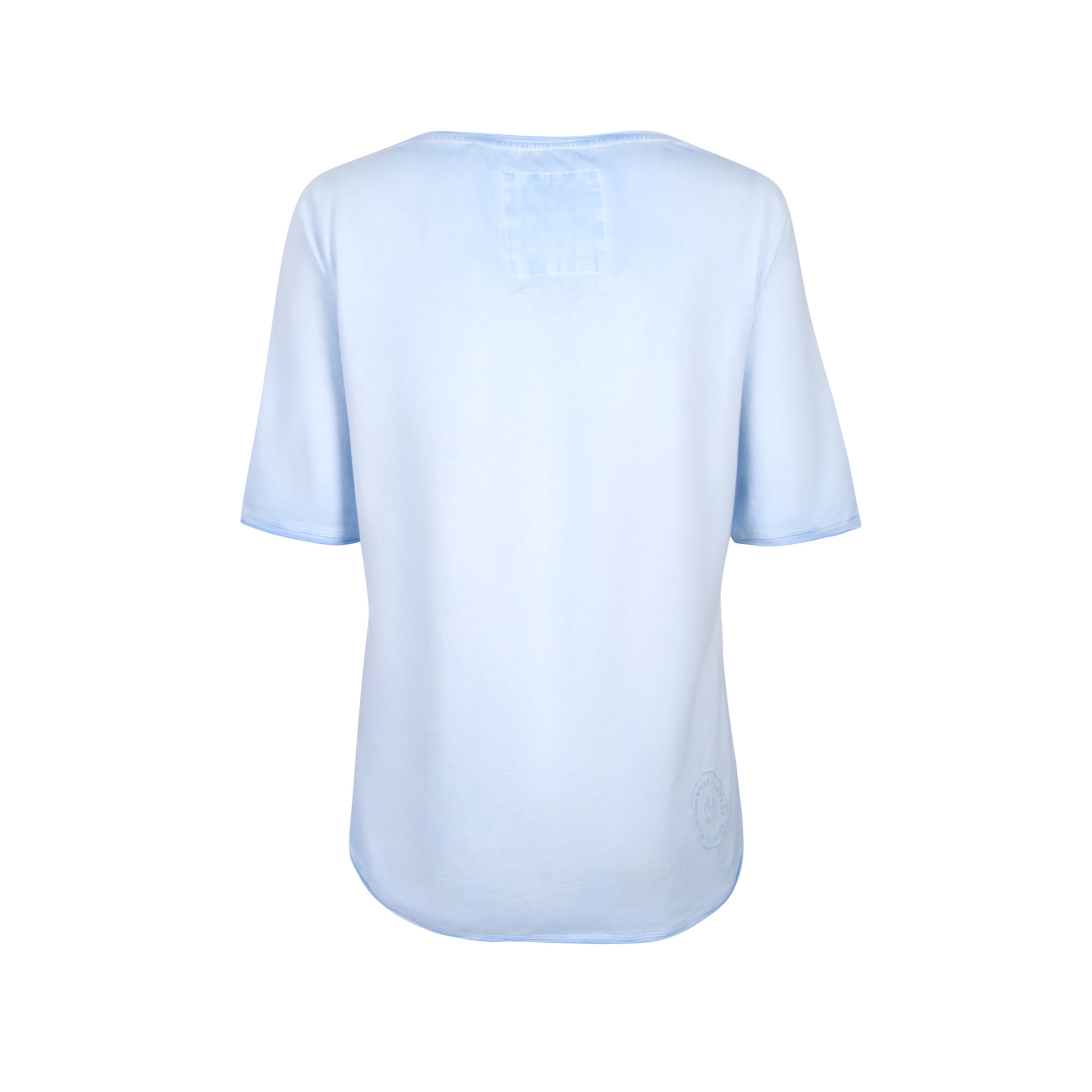 Lieblingsstück Rundhalsshirt »CandiceEP«, mit Statement-Stickerei und im Batik-Look