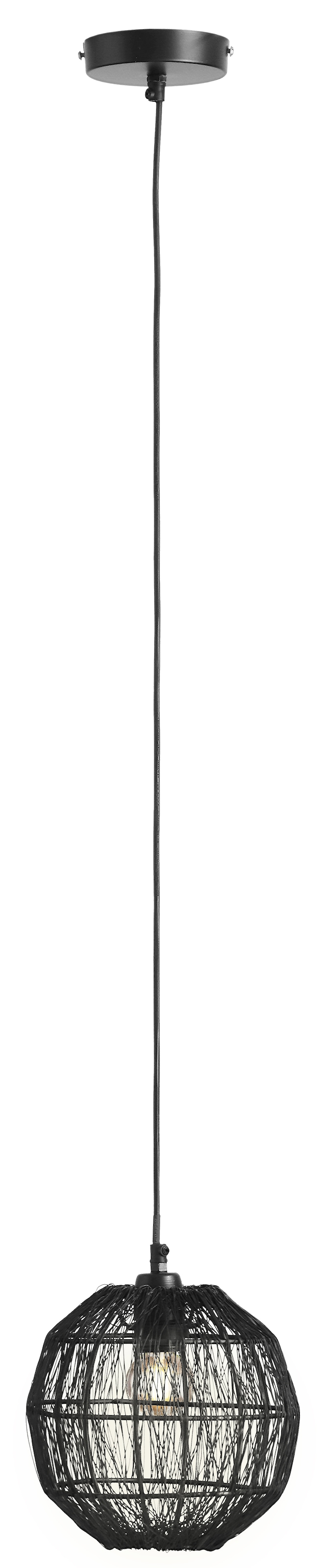 GLOBO LIGHTING Hängeleuchte »HERMI II« E27 1 Stk. Hängelampe schwarz Metall günstig online kaufen