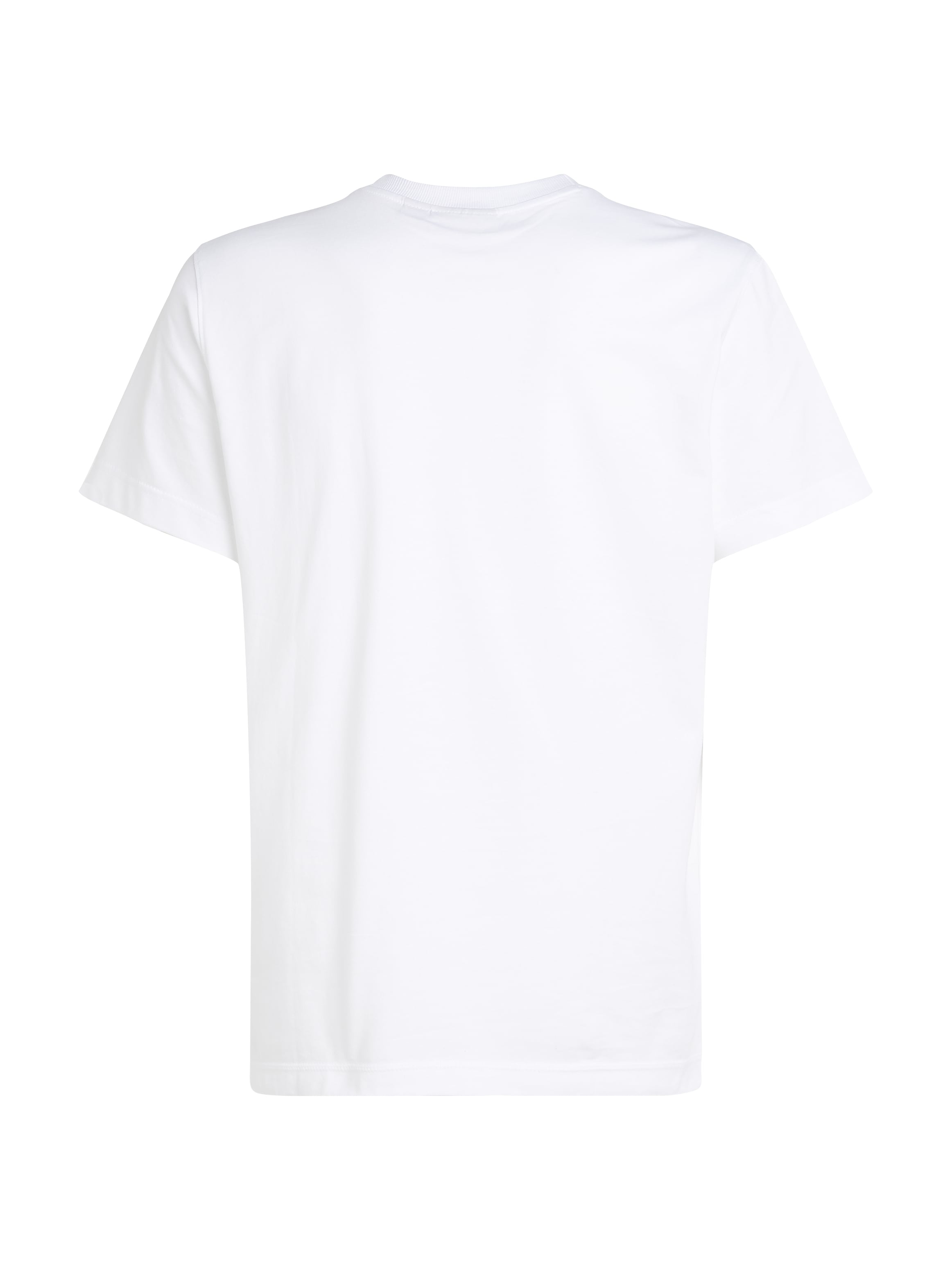 Calvin Klein Jeans Rundhalsshirt »WOVEN LABEL REGULAR TEE« Logostickerei