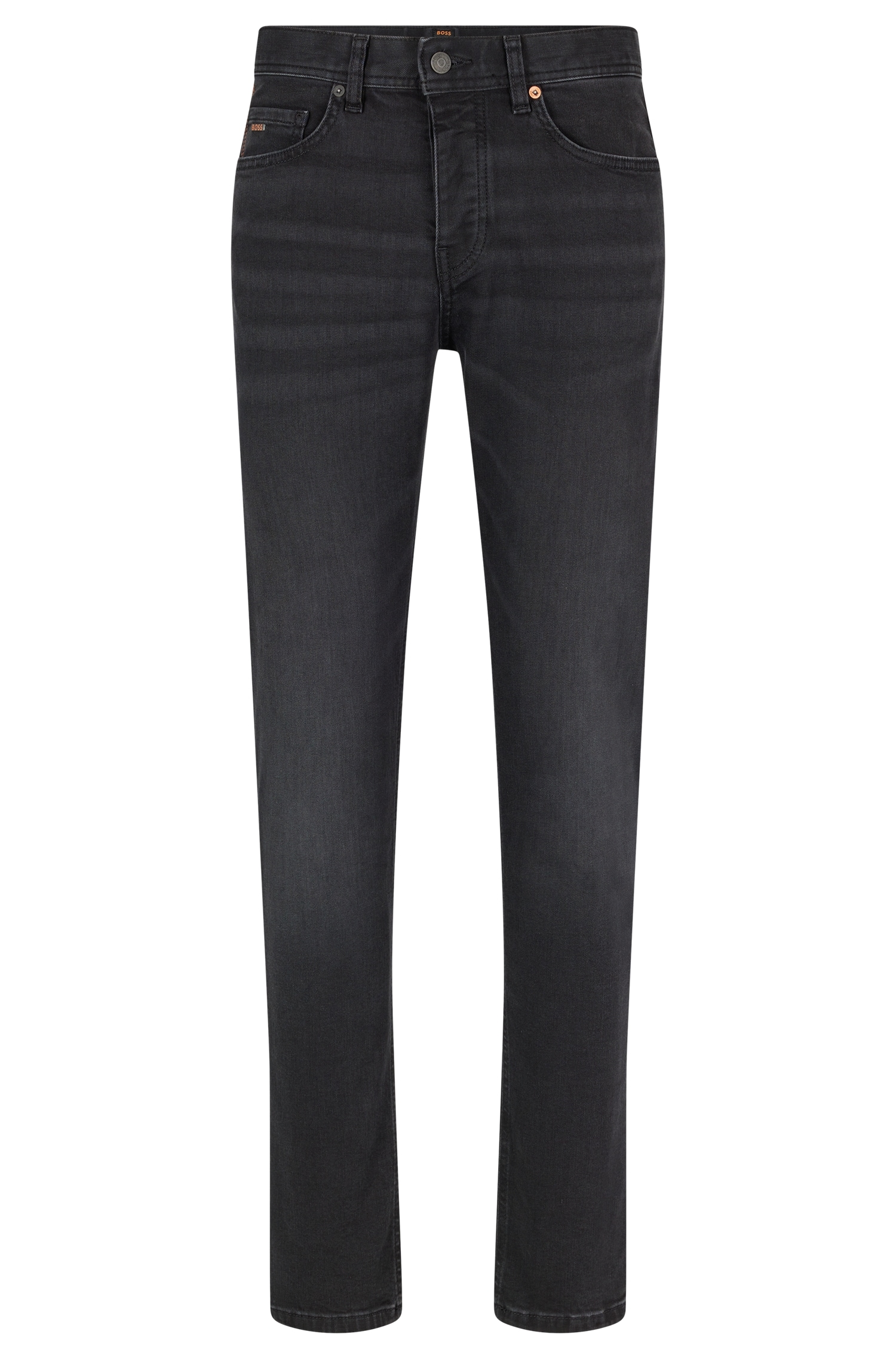 BOSS ORANGE Tapered-fit-Jeans »Taber BC-P-1«, mit Leder-Badge