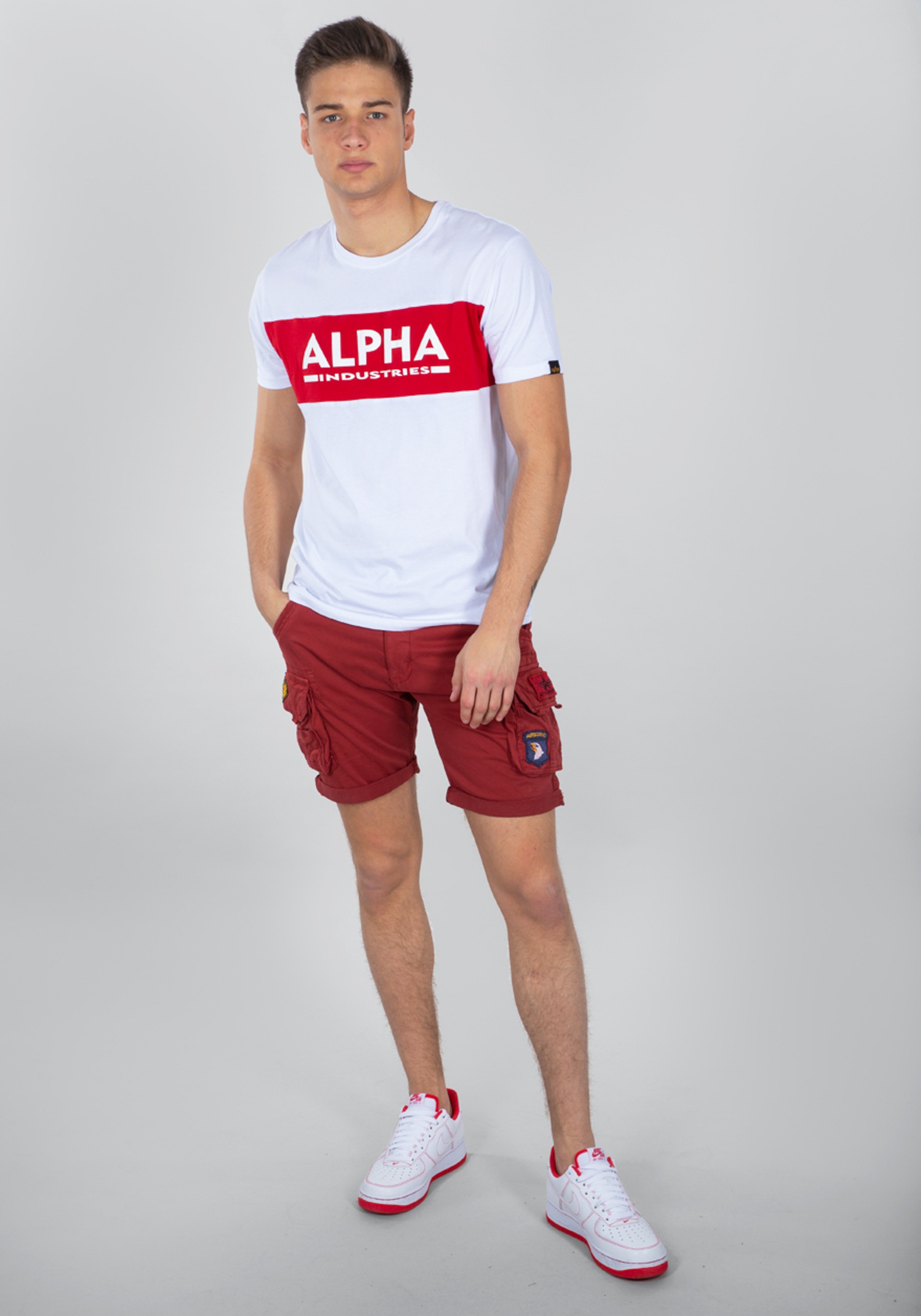 8. Bild von Alpha Industries Shorts »Alpha Industries Men - Shorts Crew Short Patch«