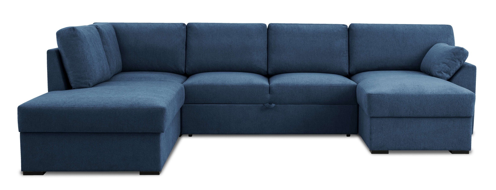 Home affaire Wohnlandschaft »Citry«, Breite 309 cm, Chenille, Bettfunktion, Bettkasten, U-Form