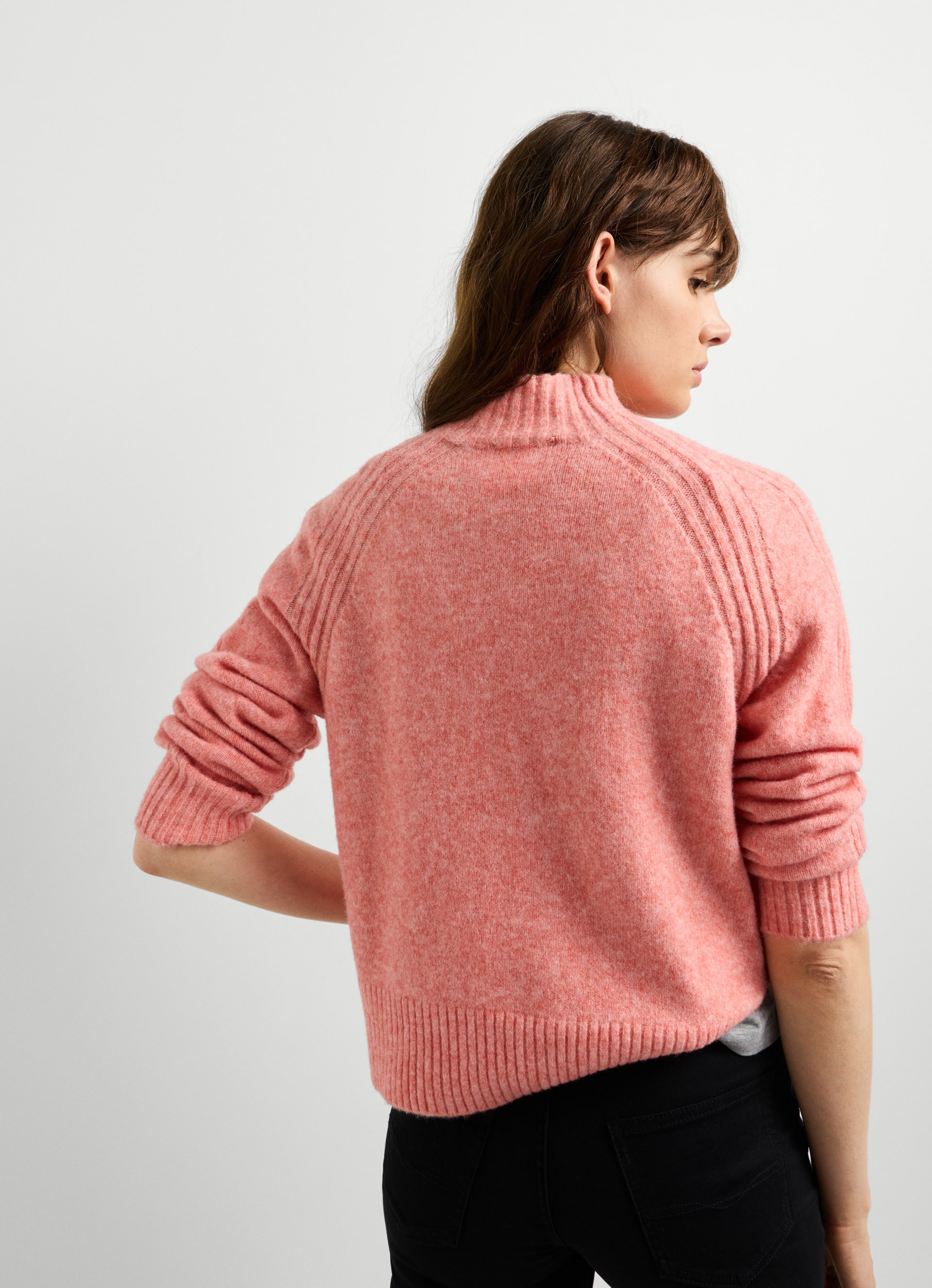Pepe Jeans Strickpullover »ASHLEY PERKINS« mit Stehkragen