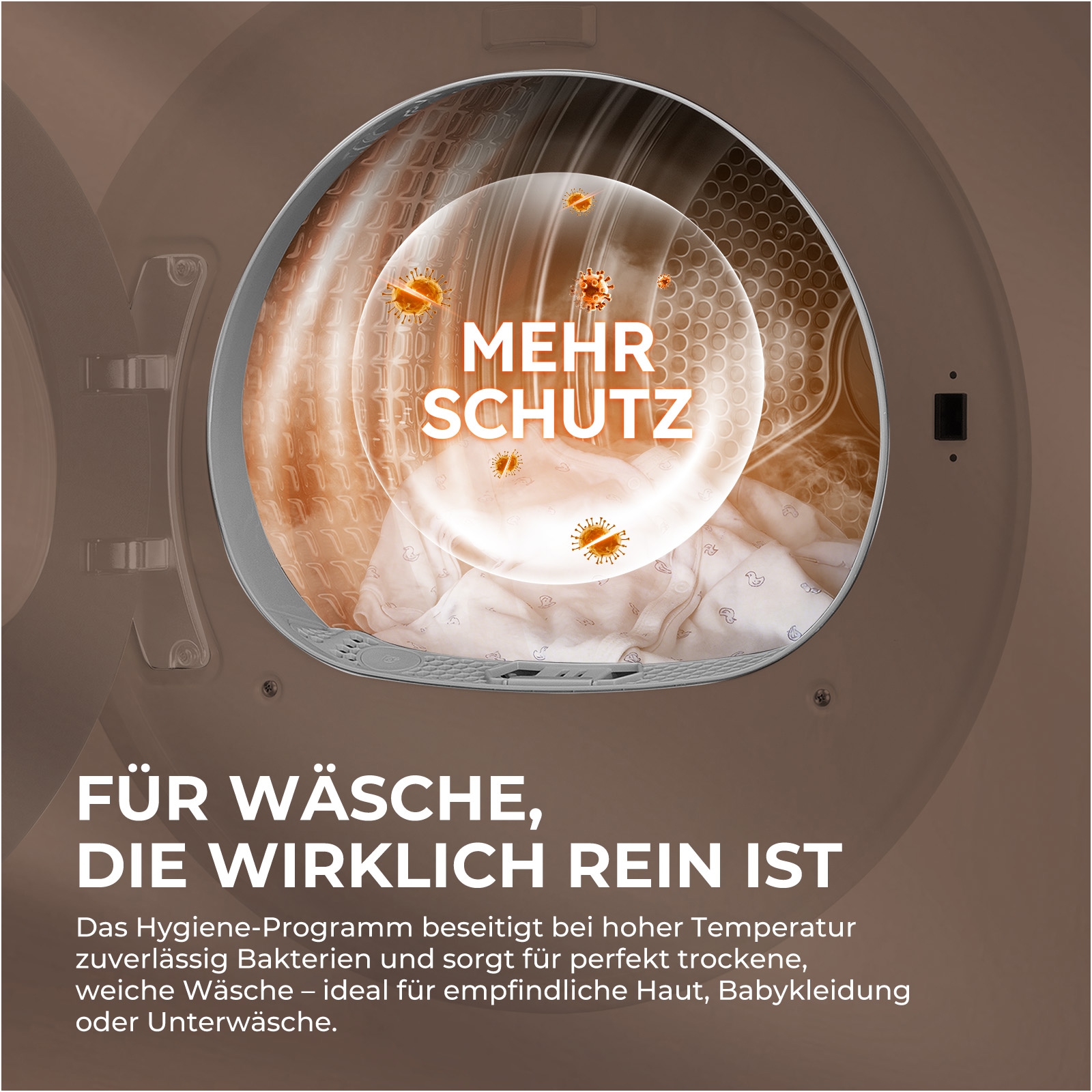 Haier Wärmepumpentrockner »HD90-A687U1« G9 Serie Smart AI Automatikprogramm & Ultra Sense
