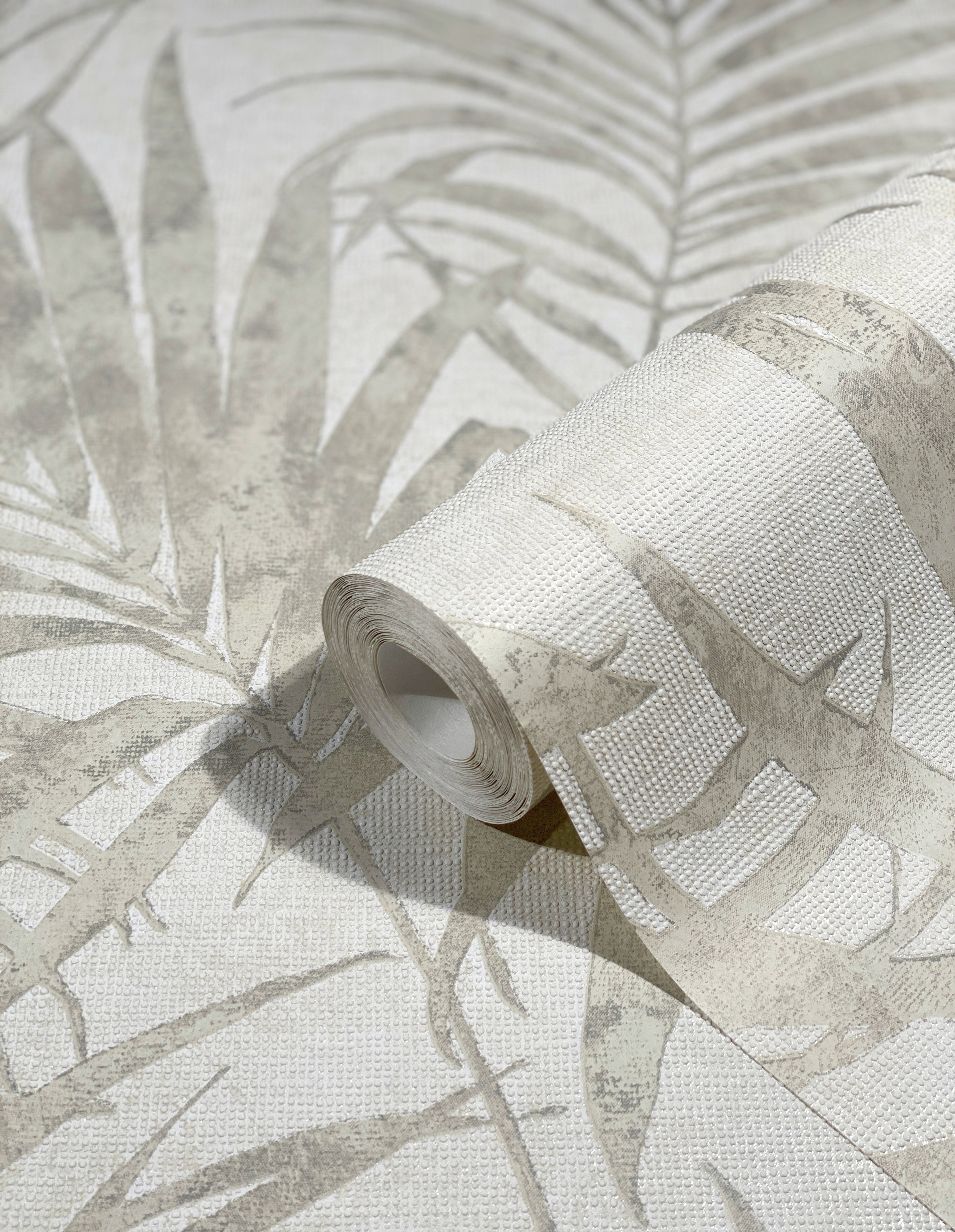 Marburg Vliestapete botanisch | floral | schimmernd moderne Tapete für Wohnzimmer Schlafzimmer Küche