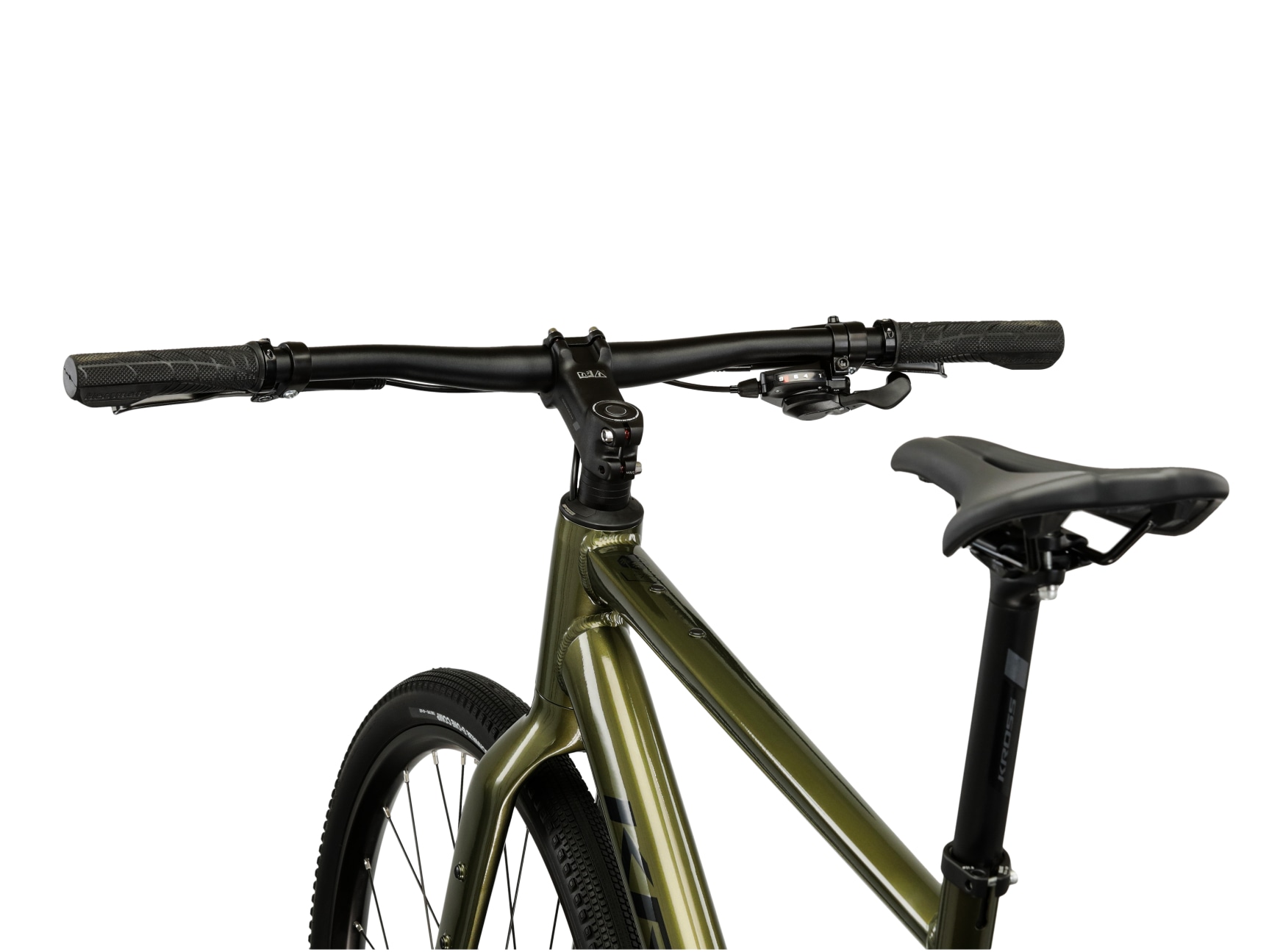 Kross Gravelbike »Esker 1.0 28" braun 18 Gänge Gabel aus Carbon 2026« 18 Gang Kettenschaltung Carbon aus Gabel