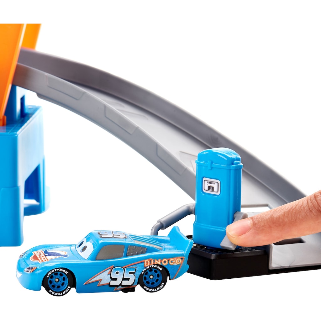 Mattel® Spiel-Gebäude »Disney Pixar Cars, Farbwechsel Dinoco Autowaschanlage«