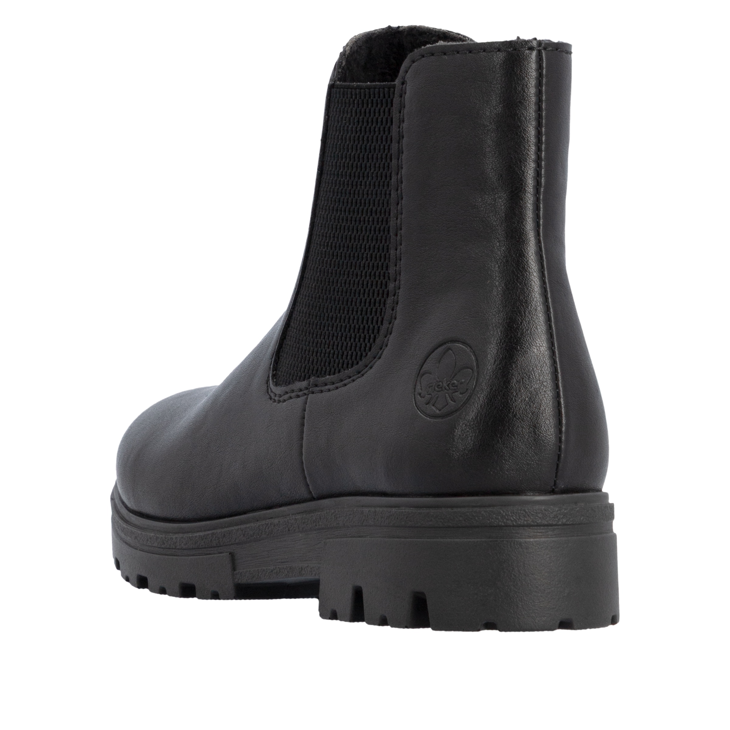 Rieker Chelseaboots  Blockabsatz, Stiefelette mit praktischem Innenreißvreschluss