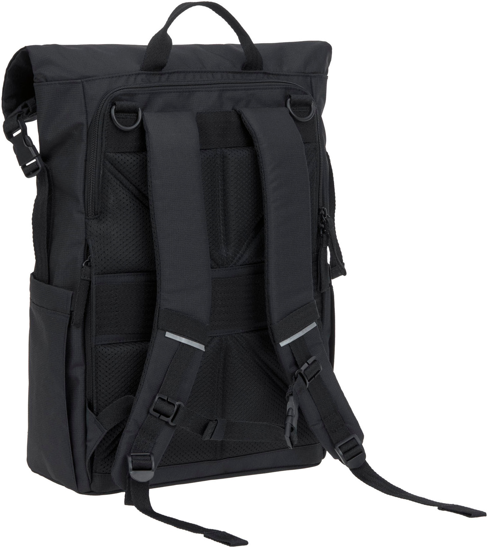 LÄSSIG Wickelrucksack »Green Label, Outdoor Rolltop Backpack, black«