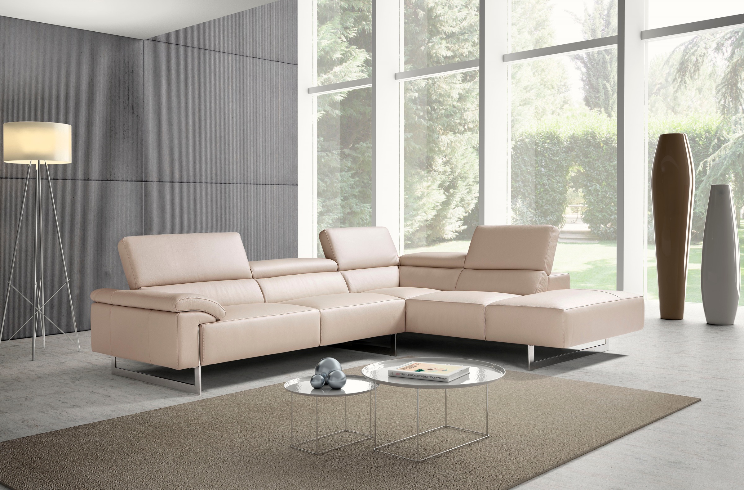 Egoitaliano Ecksofa "Malika, elegant und bequem, Designsofa, L-Form", mit O günstig online kaufen