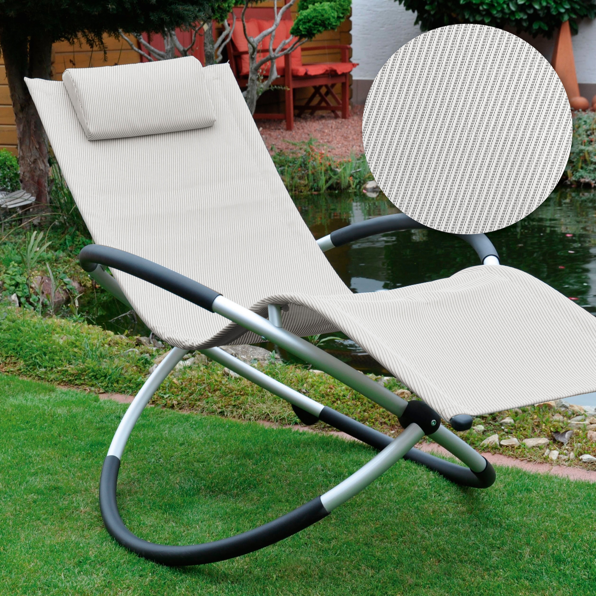 Leco Schaukelstuhl »DAS ORIGINAL«, Polyester, klappbar
