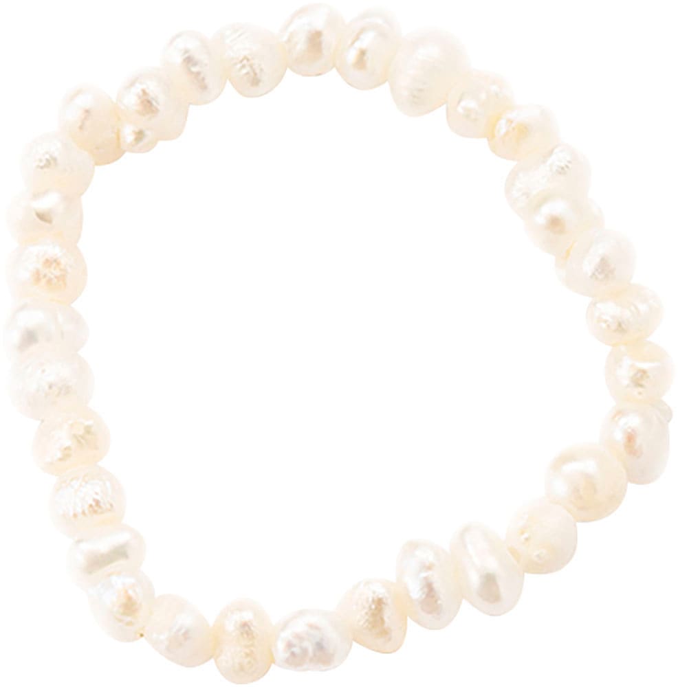 Firetti Ring-Set »Multipack Schmuck Geschenk Damenring Zugband Edelstein Farbstein« Made in Germany - mit Süßwasserzuchtperle