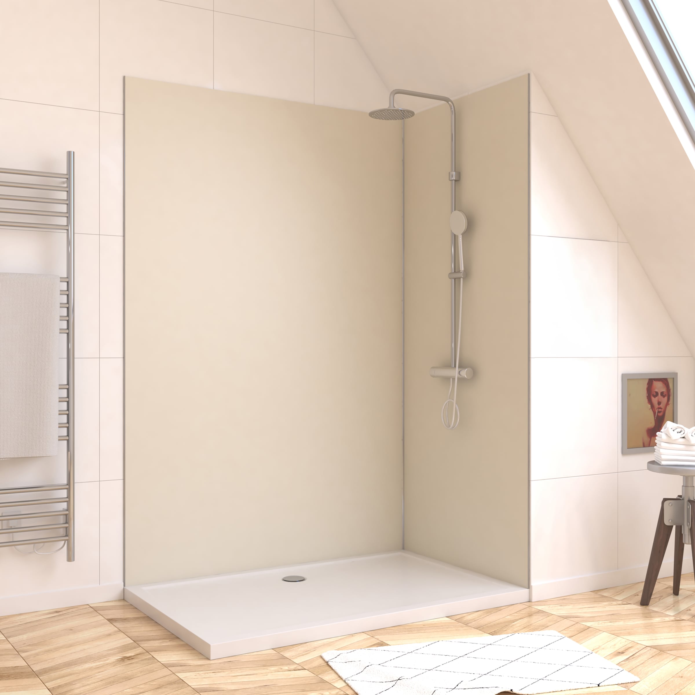 Marwell Duschrückwand »Urbanox« 1 Paneel: 120 x 210 cm