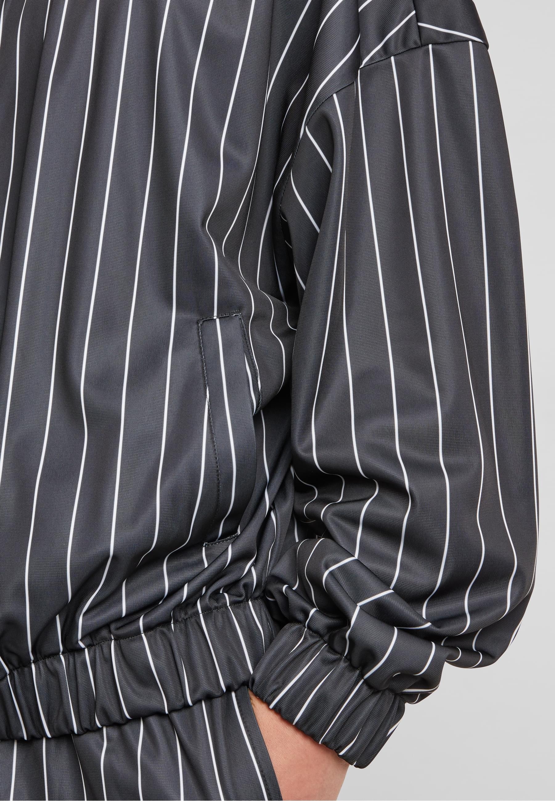 URBAN CLASSICS Trainingsjacke »Urban Classics Pinstripe Trackjacket« 1 Stk. tlg. ohne Kapuze