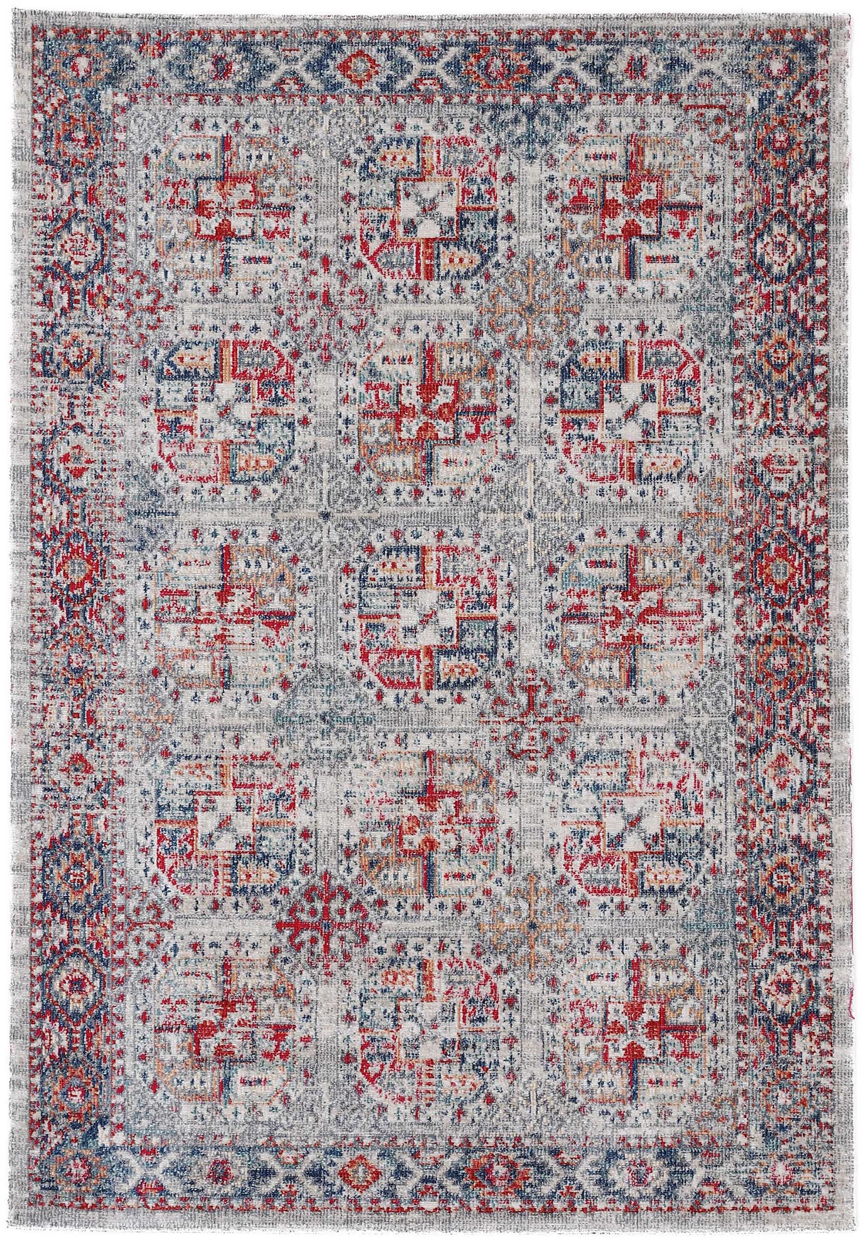 carpetfine Teppich »Mahal«, rechteckig, 3 mm Höhe, Orient Vintage Look, Woh günstig online kaufen