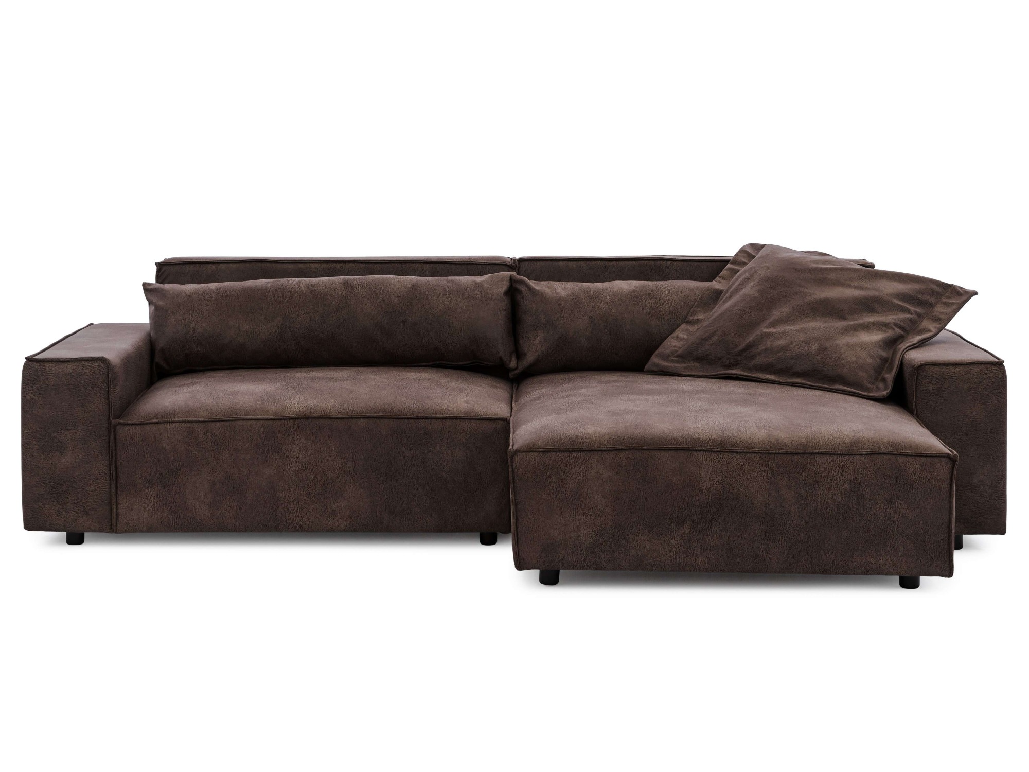 OTTO home Ecksofa »KINLEE Design-Sofa mit Recamiere rechts/links, Maße B/T/ günstig online kaufen