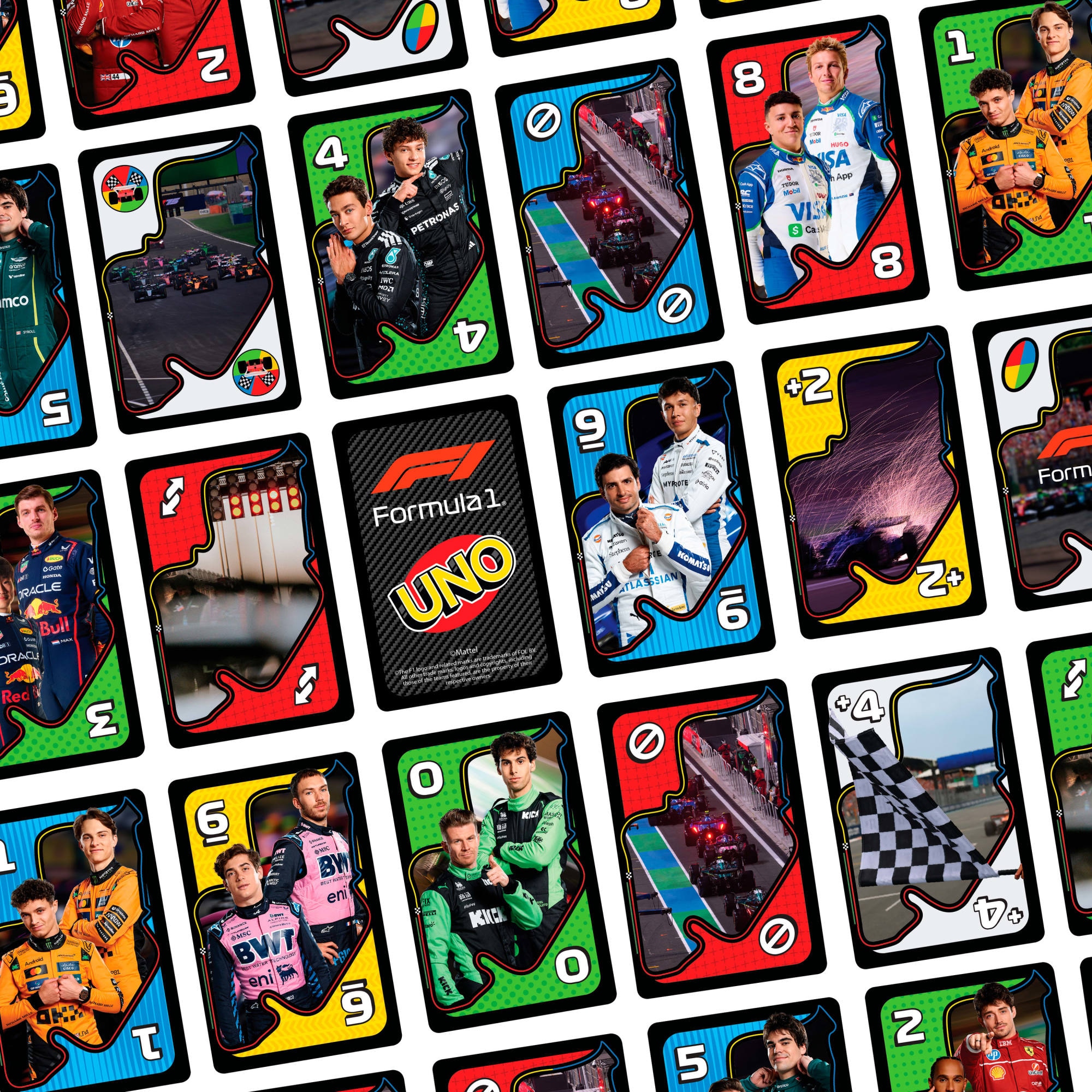 Mattel games Spiel »UNO Formel 1«