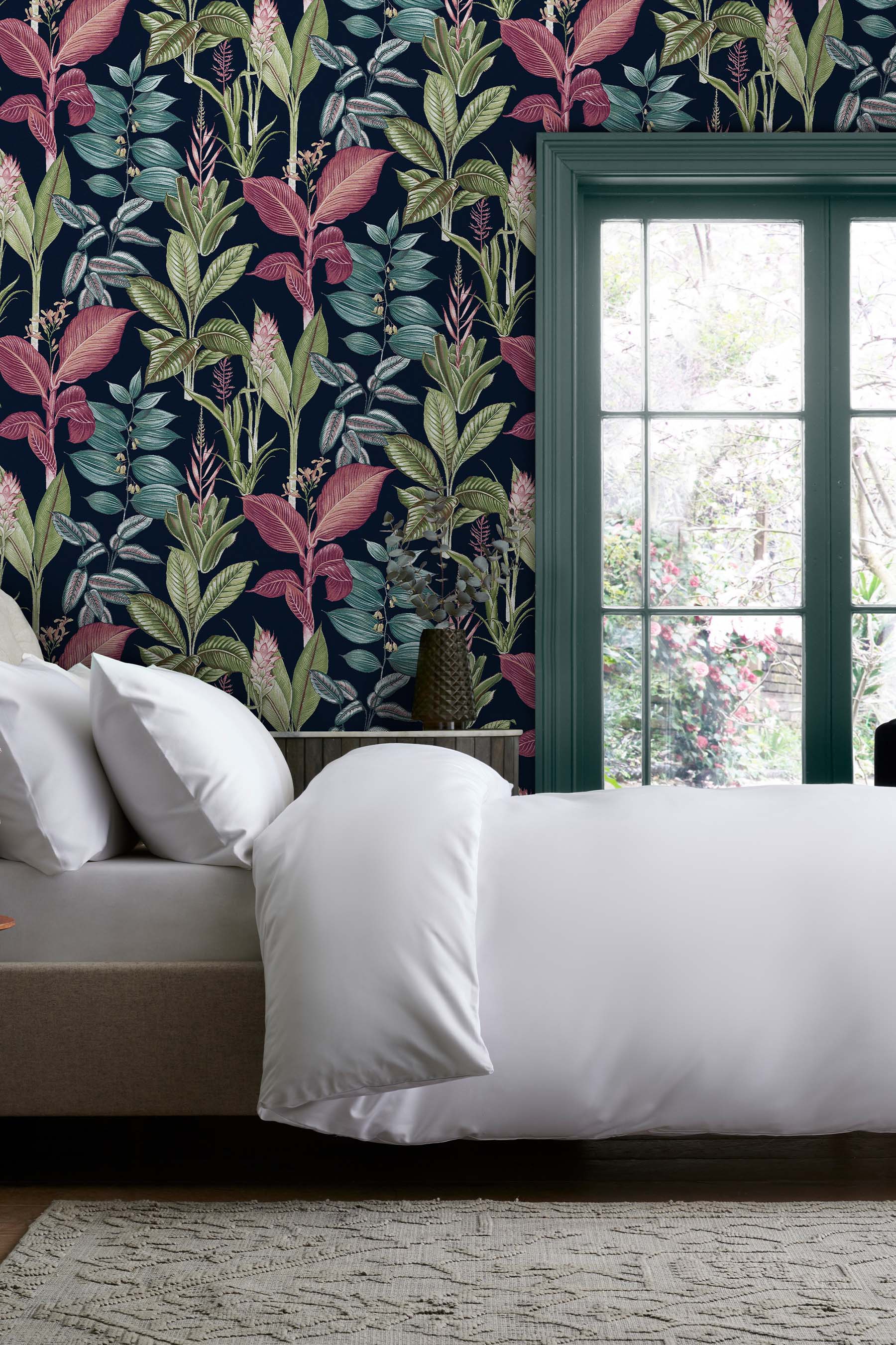 Next Fototapete »FANTASY RAINFOREST LEAVES Vliestapete 10mx52cm« floral gla günstig online kaufen