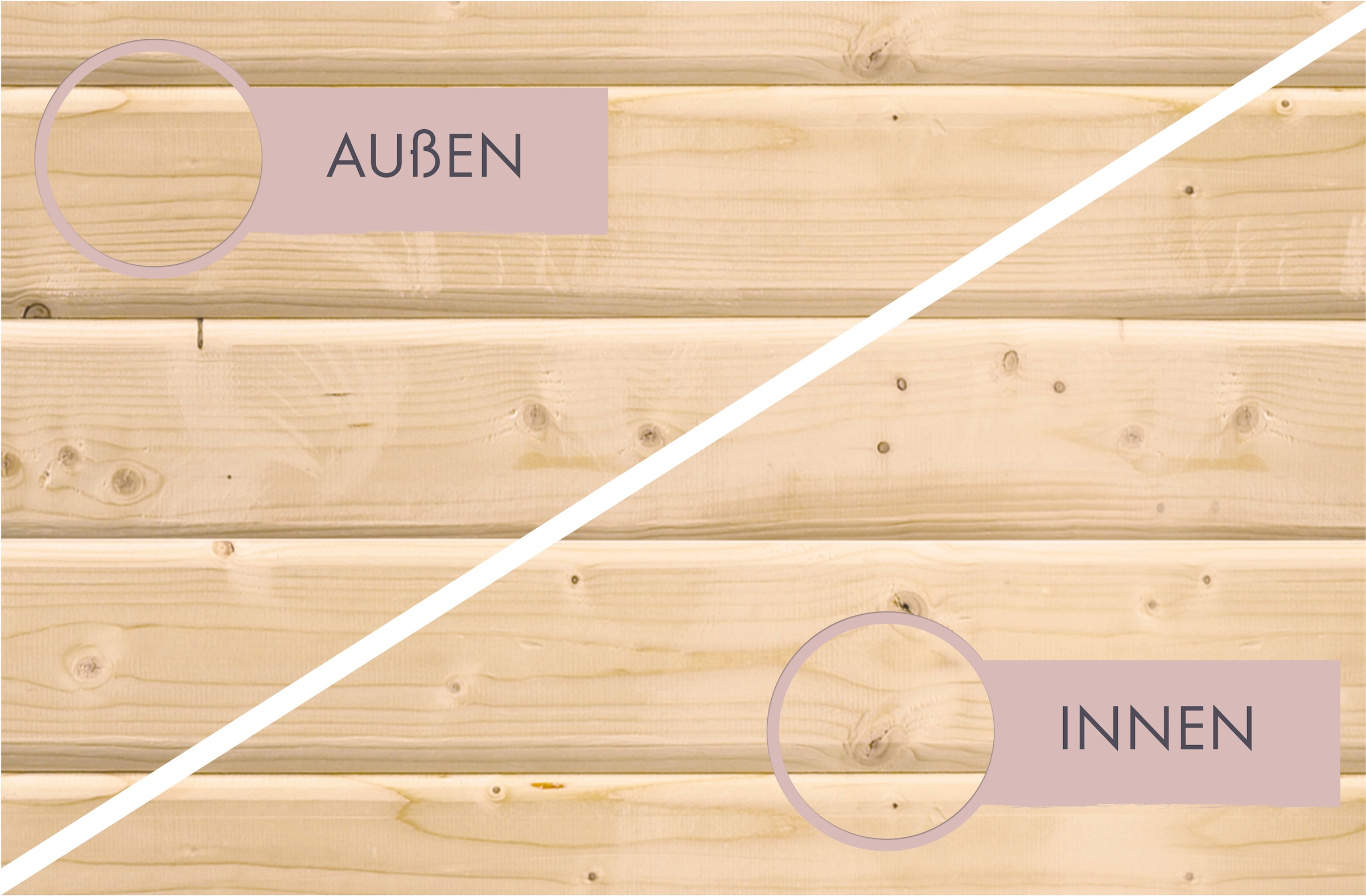 welltime Sauna »»Josie««, 9-kW-Ofen mit int. Steuerung