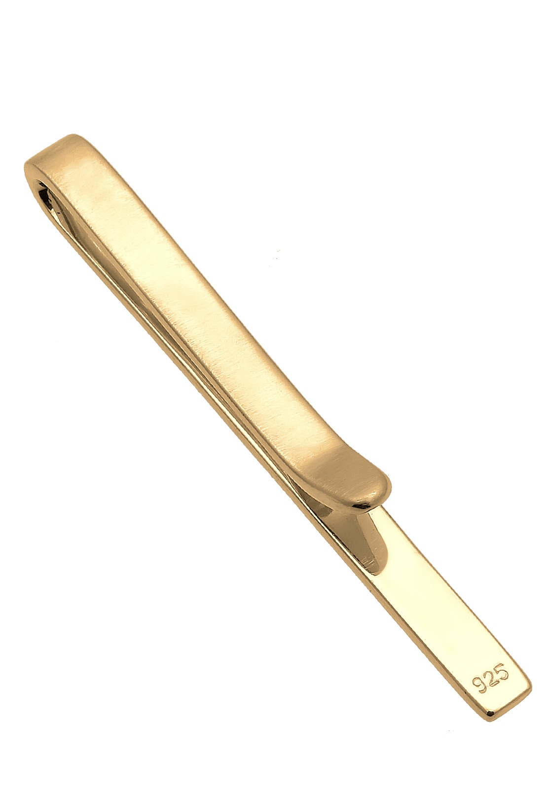 Kuzzoi Krawattennadel »Basic Matt Klassisch Zeitlos Business 925 Silber«