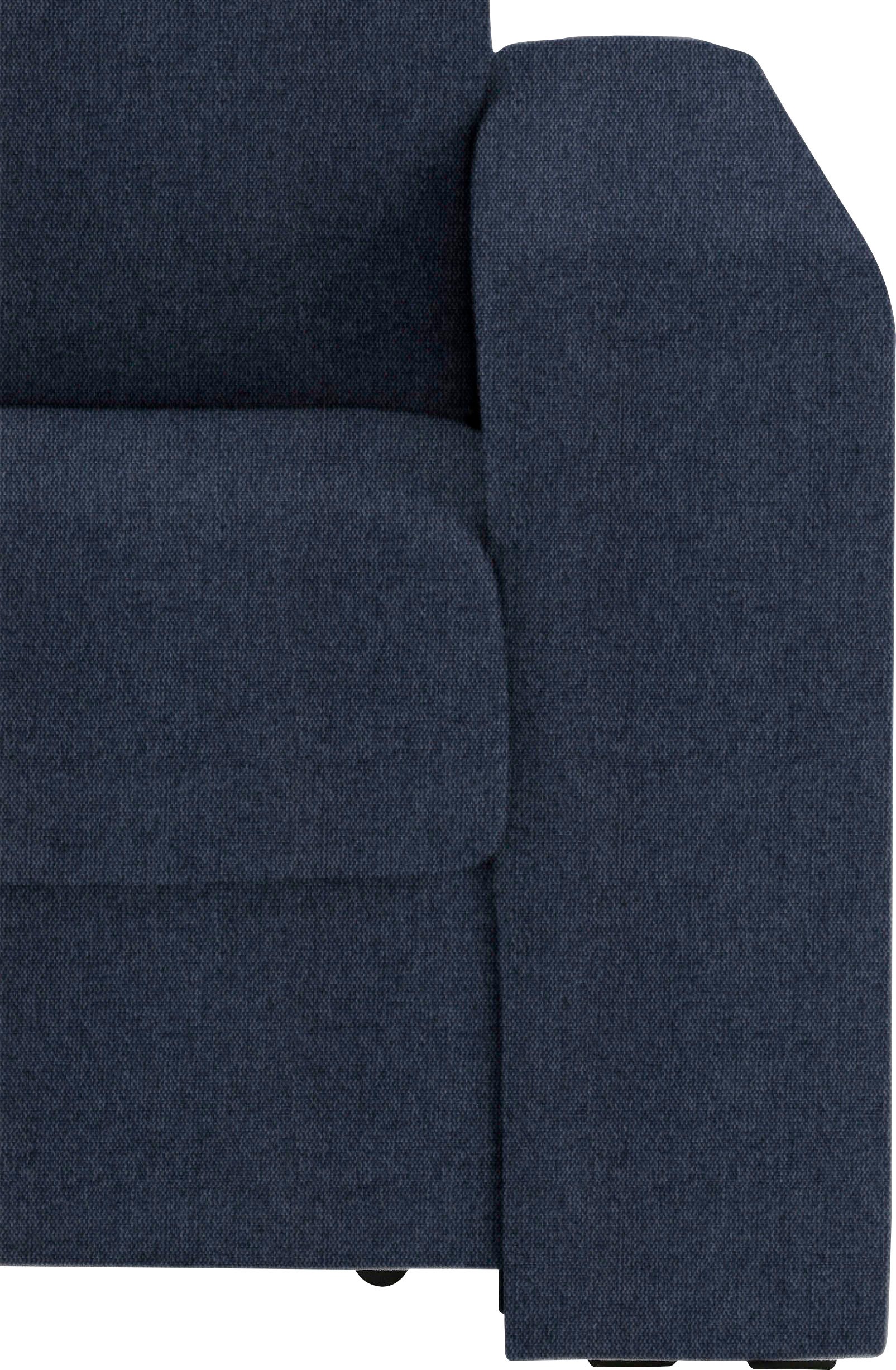 Home affaire Ecksofa Roma "L" Dauerschlaffunktion, mit Unterfederung, Matratzenhöhe 14cm, Liegemaße ca 163x198 cm, L-Form