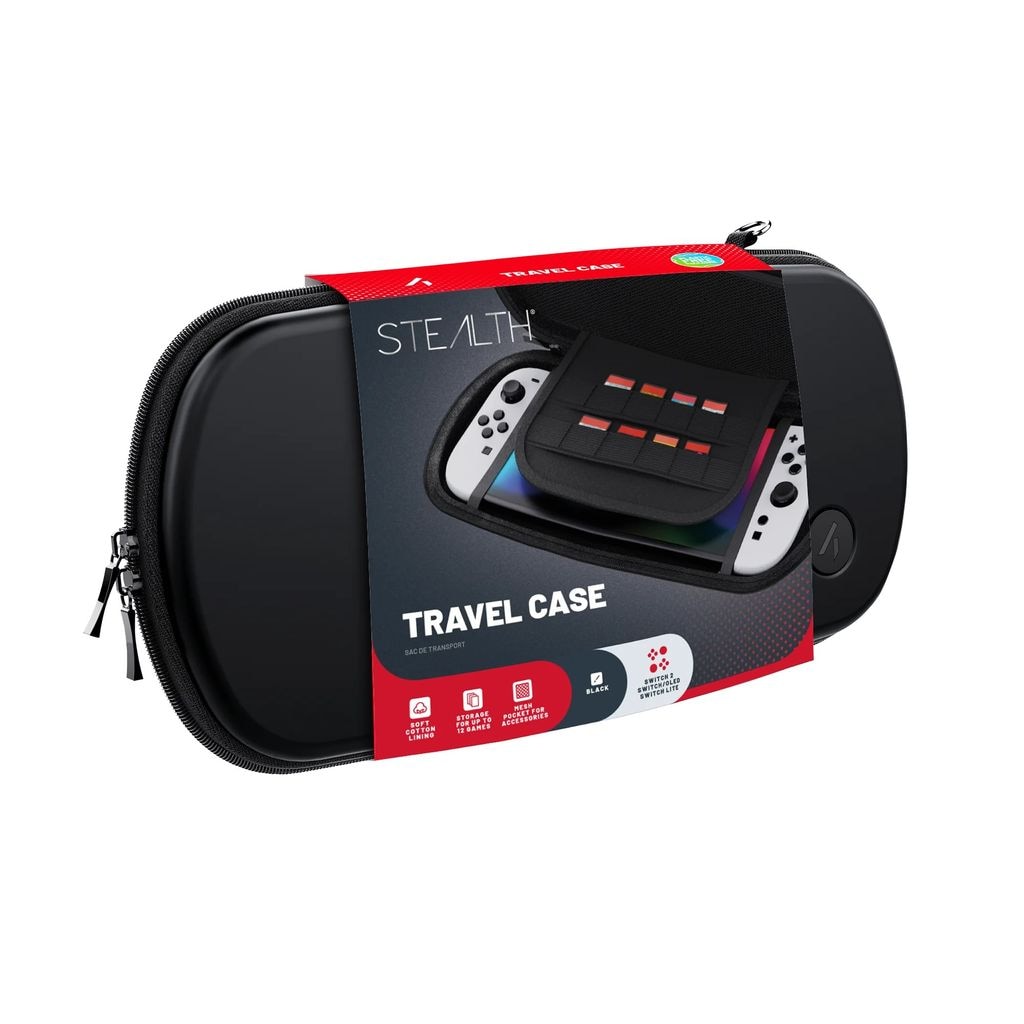 Stealth Konsolen-Tasche »Travel Case Hartschalen Tasche für Switch 2 / Switch & Switch Lite«