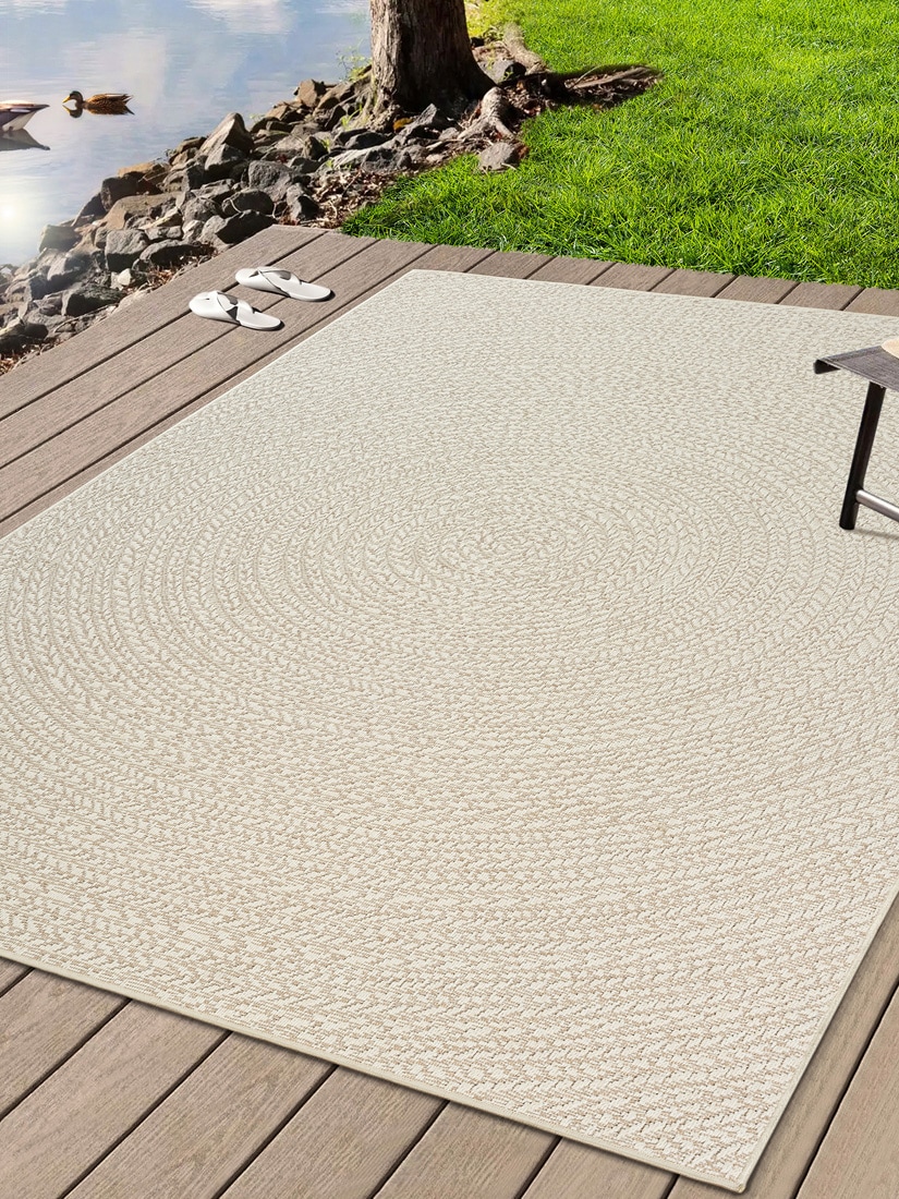 the carpet Teppich »Kansas«, rechteckig, 1 mm Höhe, moderner robuster In un günstig online kaufen