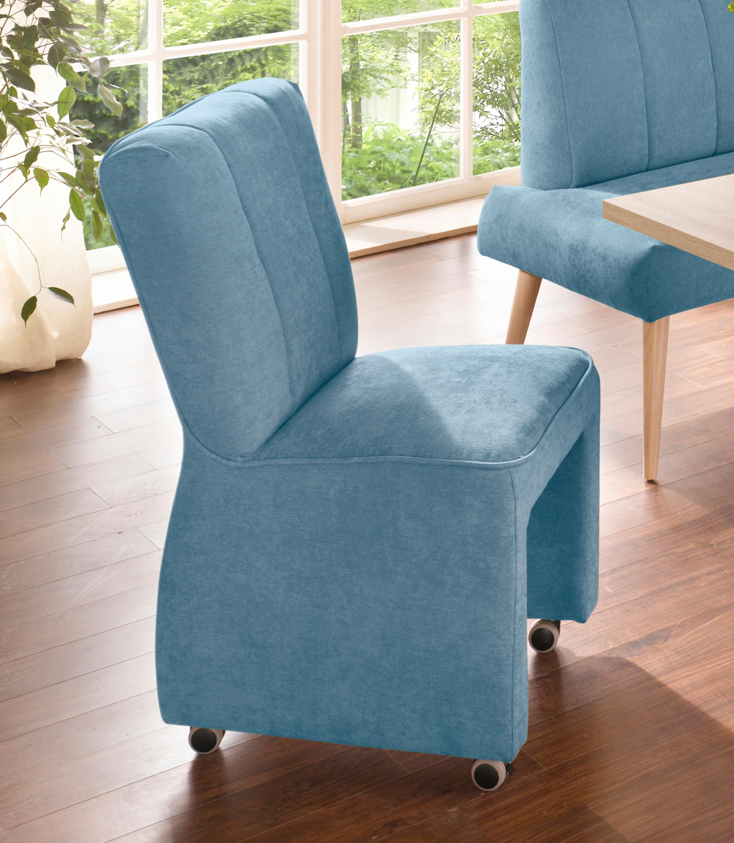 exxpo - sofa fashion Sessel »Costa, Loungesessel, Hochlehnsessel, auf Rolle günstig online kaufen