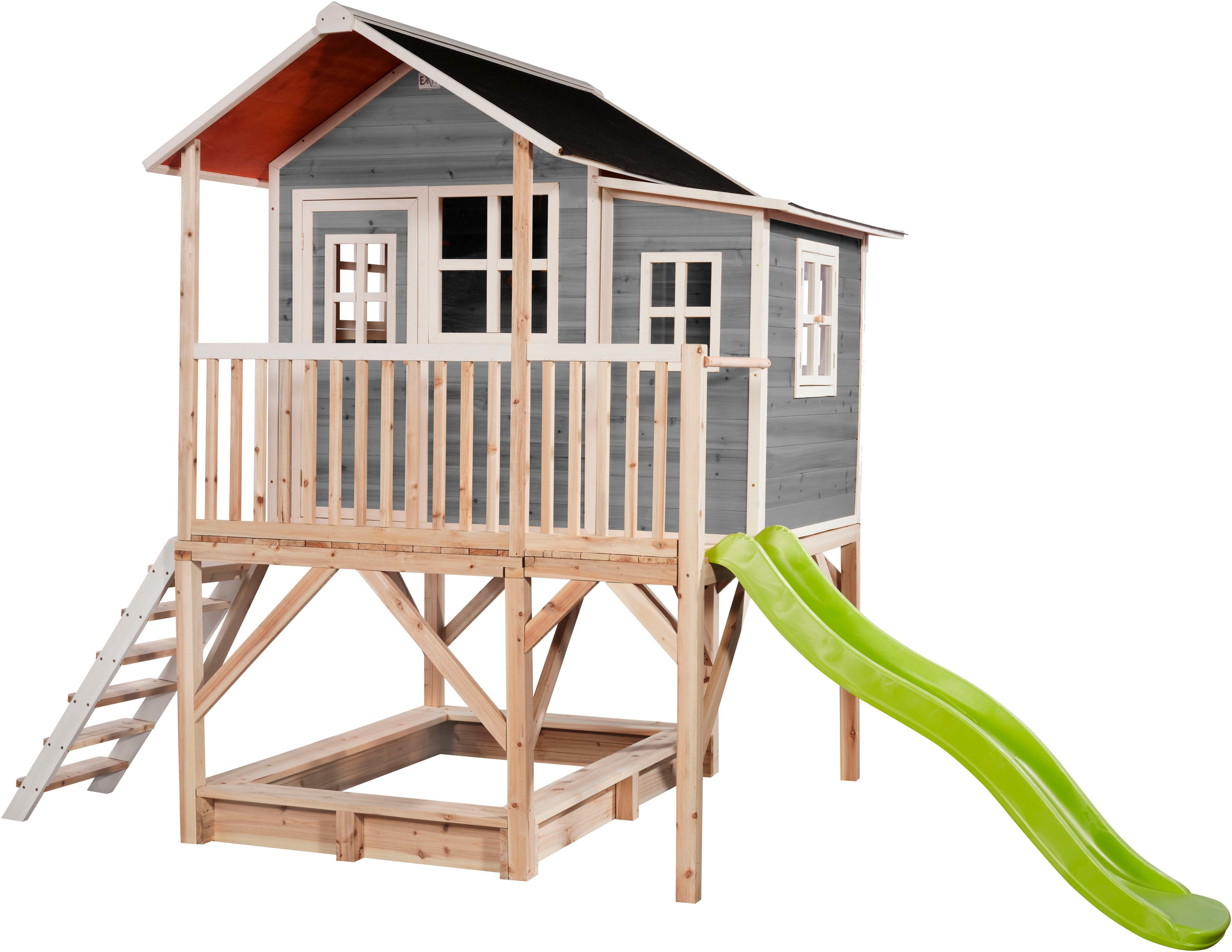EXIT Spielhaus »Loft 550« FSC - schützt Wald grau