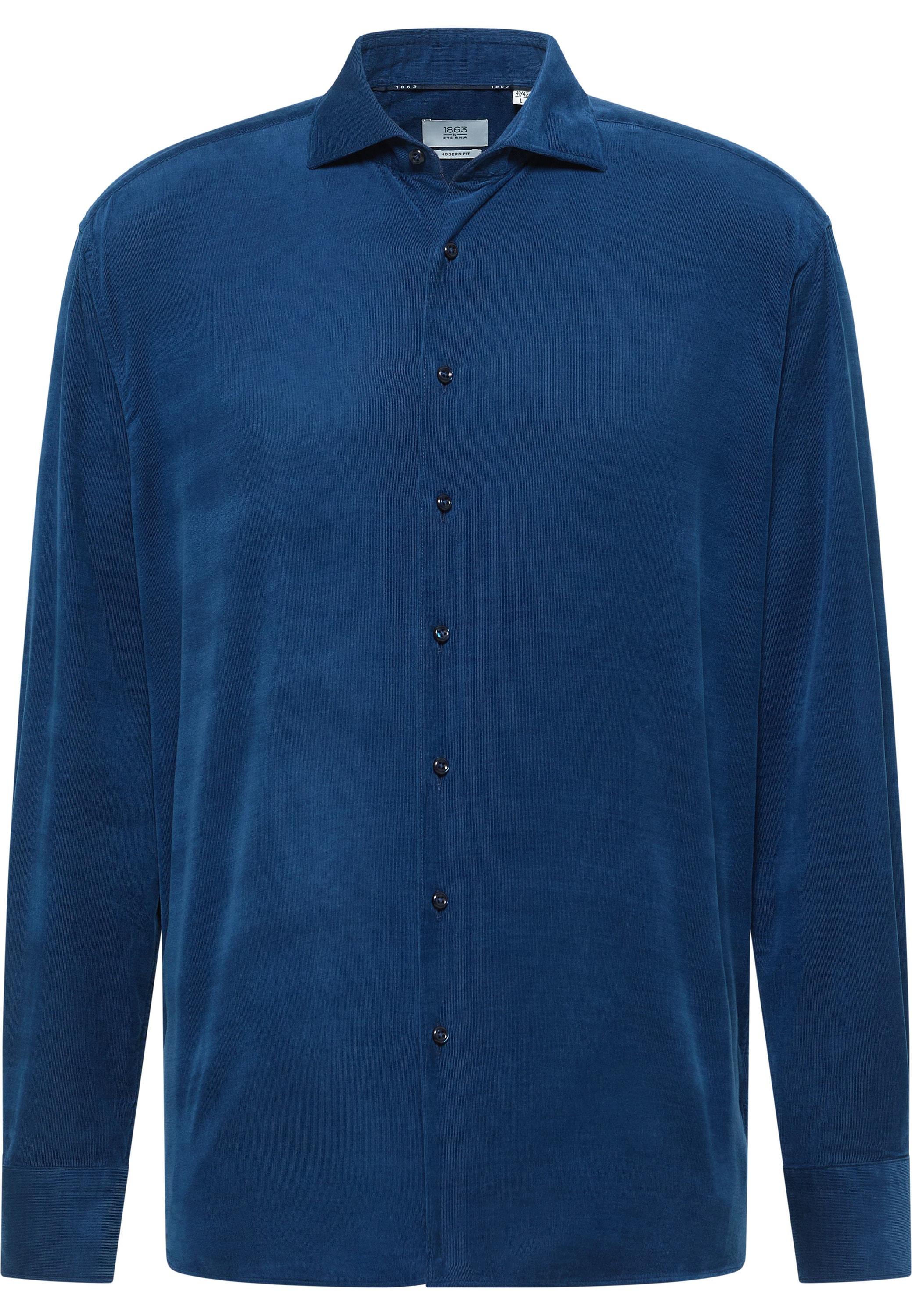 Eterna Langarmhemd »MODERN FIT« EASY IRON (bügelleicht)