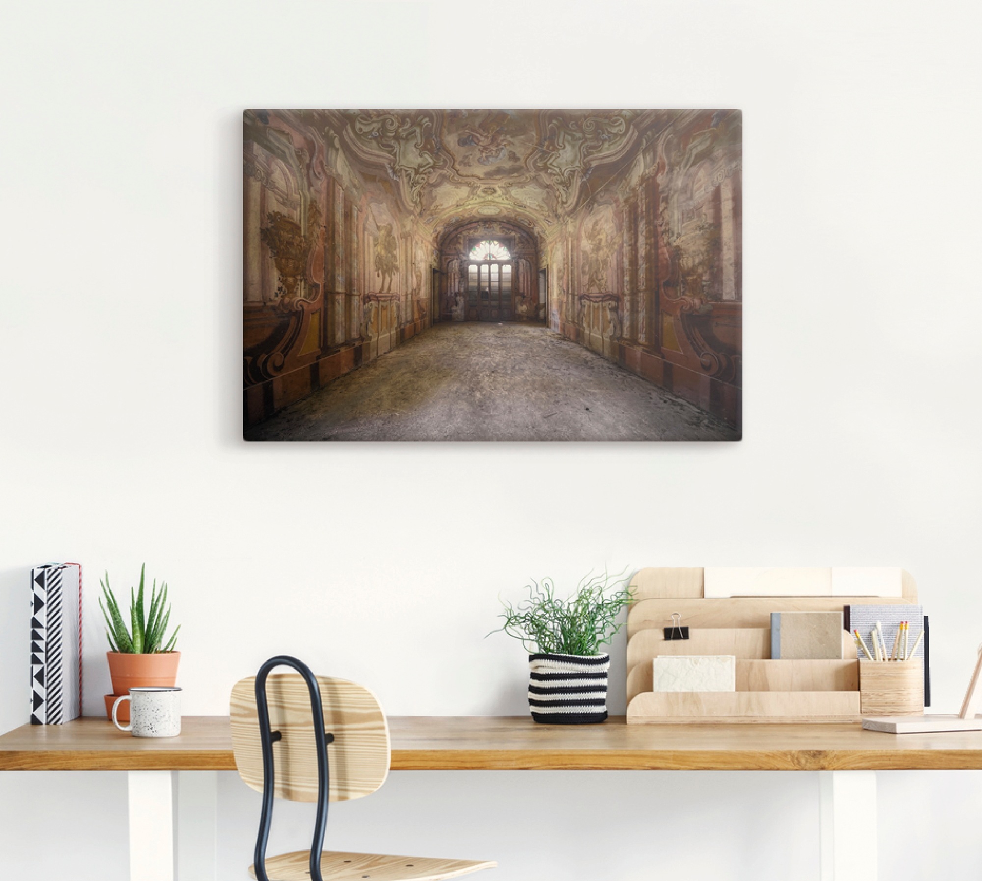Artland Wandbild »Lost Place - Villa - verlassene Orte«, Gebäude, (1 St.), als Alubild, Outdoorbild, Leinwandbild in verschied. Größen