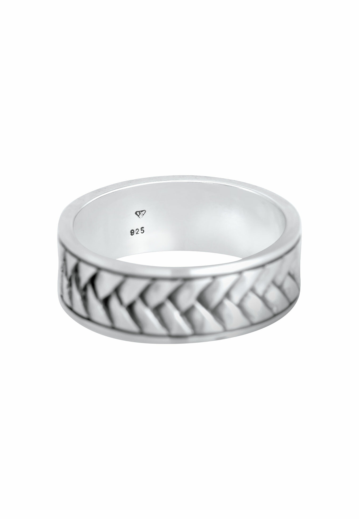 Kuzzoi Silberring »Herren Bandring Used Vintage Retro 925 Silber«