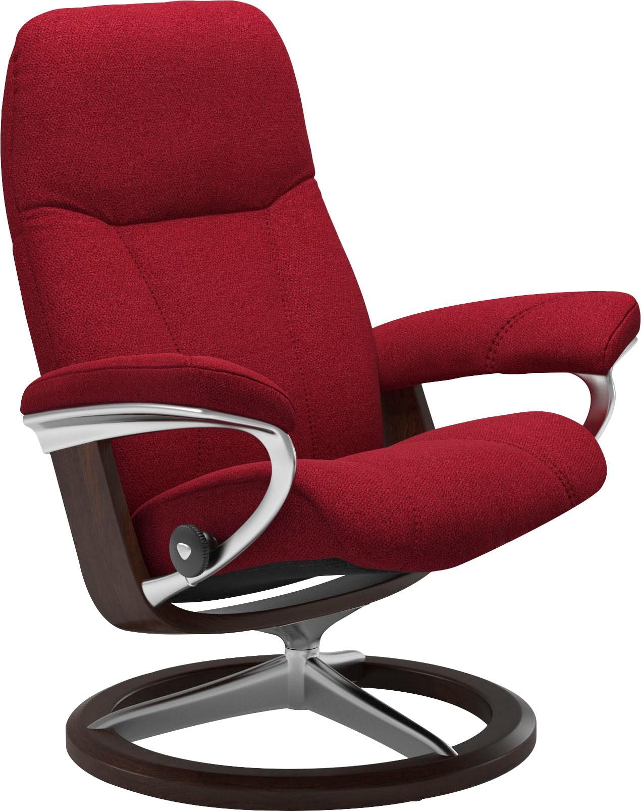 M, Stressless® »Consul«, Braun Relaxsessel Rechnung mit Größe bestellen auf Base, Signature Gestell